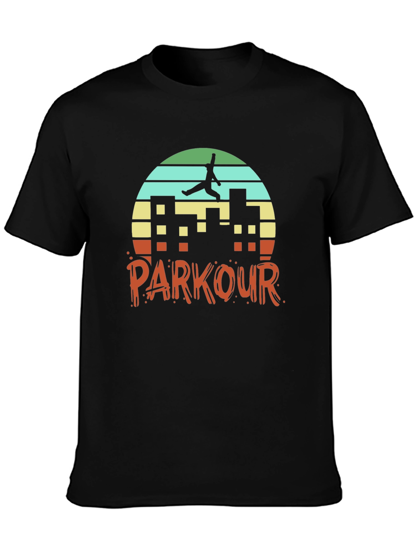 Retro Parkour T-Shirt - Urban Acrobatics Tee