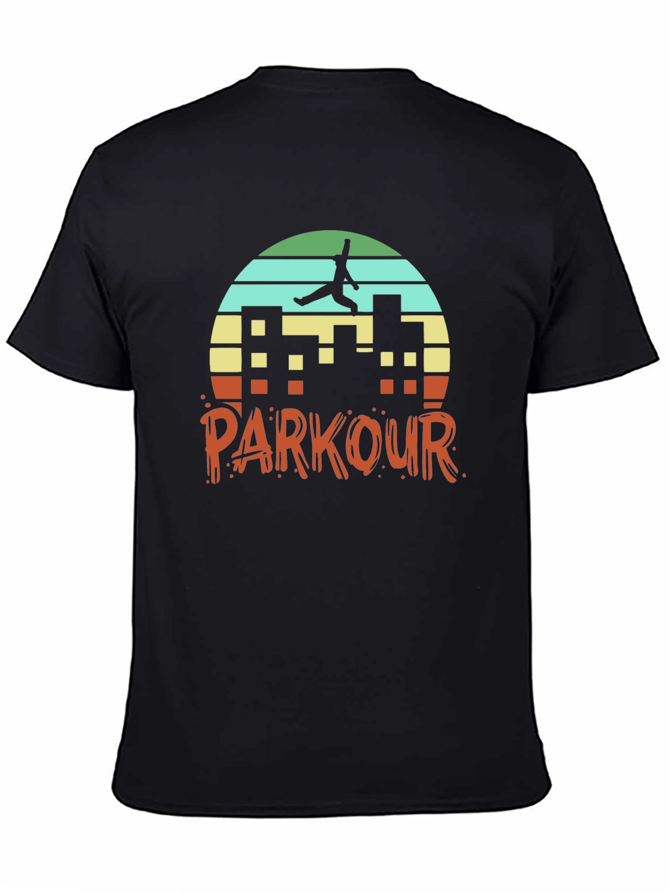 Retro Parkour T-Shirt - Urban Acrobatics Tee