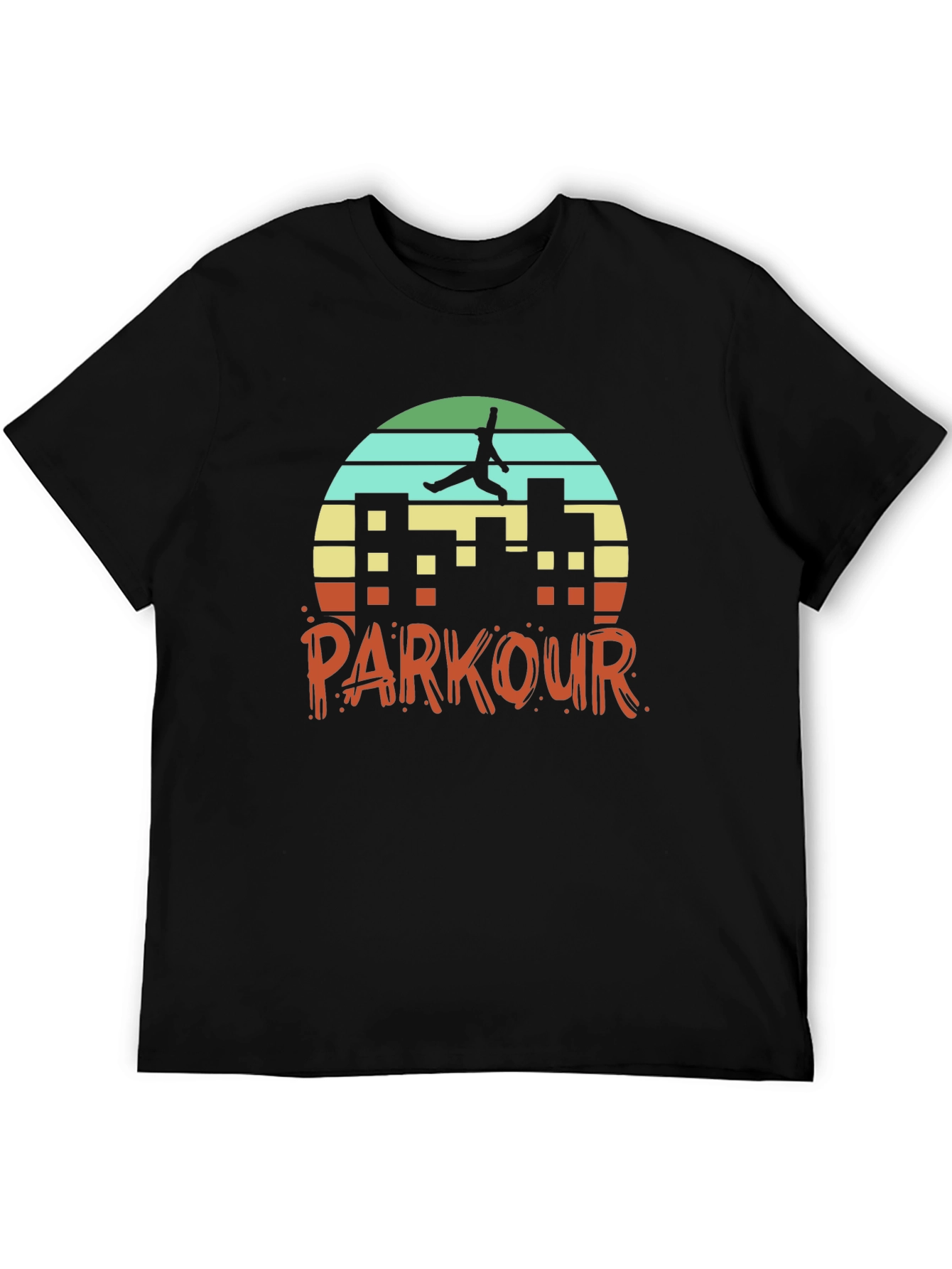 Retro Parkour T-Shirt - Urban Acrobatics Tee