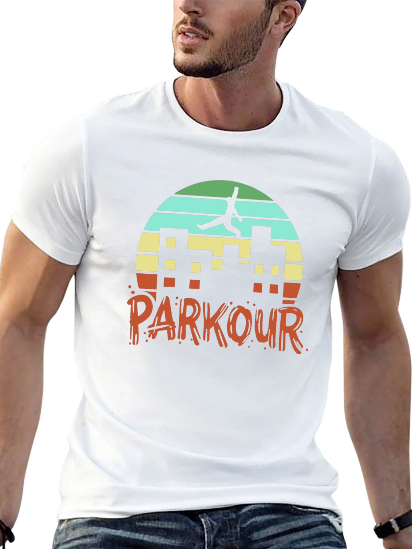 Retro Parkour T-Shirt - Urban Acrobatics Tee
