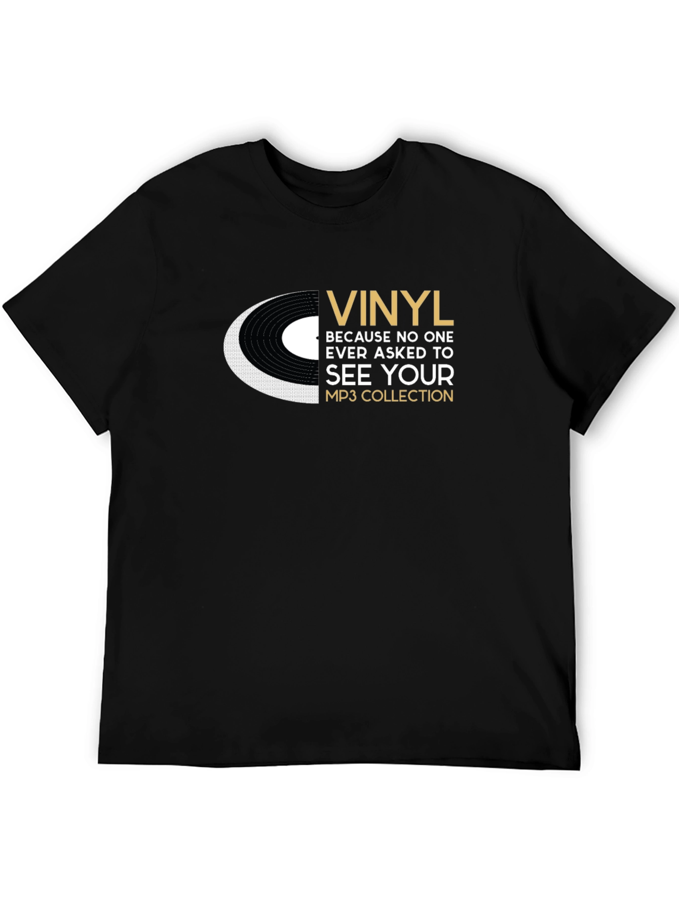 Vinyl MP3 Collection Graphic Tee