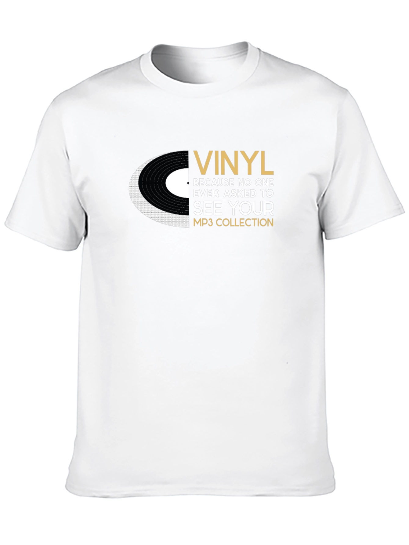 Vinyl MP3 Collection Graphic Tee