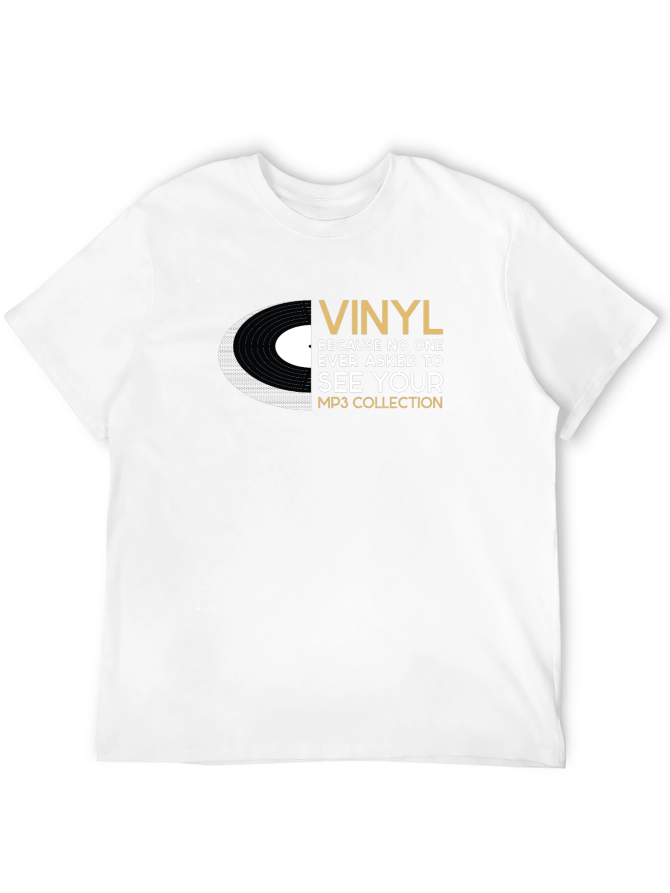 Vinyl MP3 Collection Graphic Tee