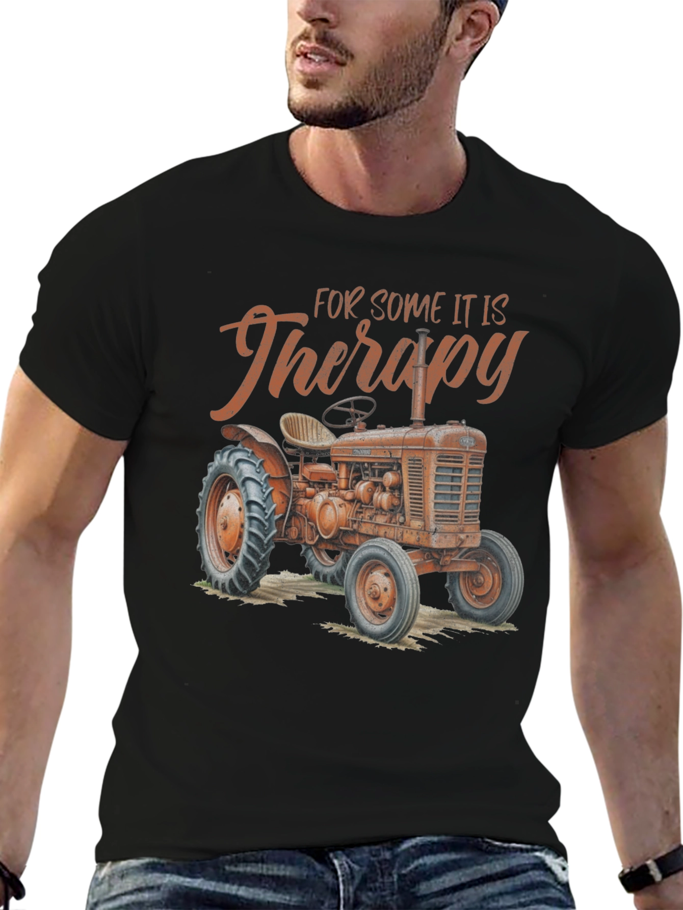 Tractor Therapy Graphic T-Shirt