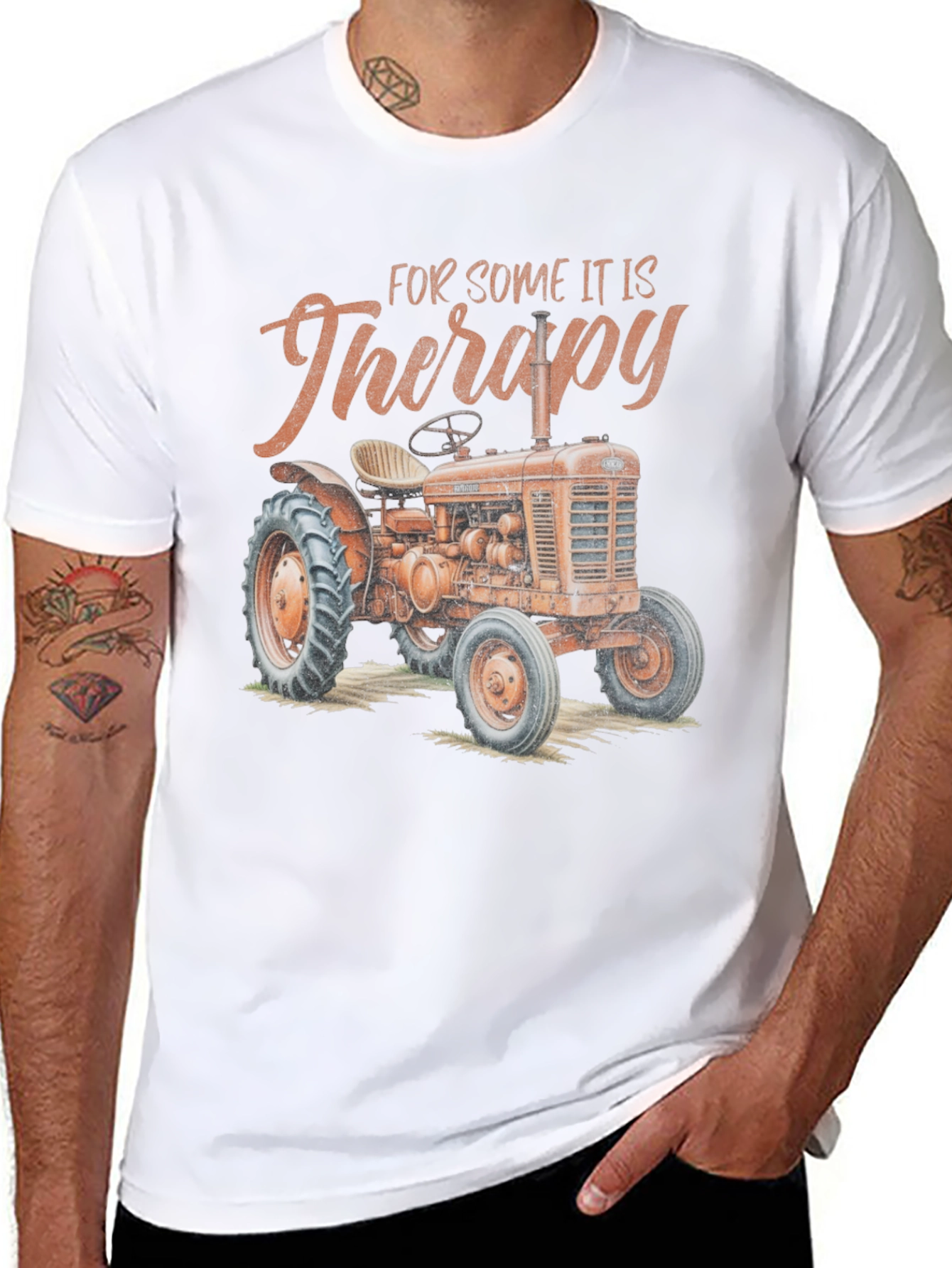 Tractor Therapy Graphic T-Shirt