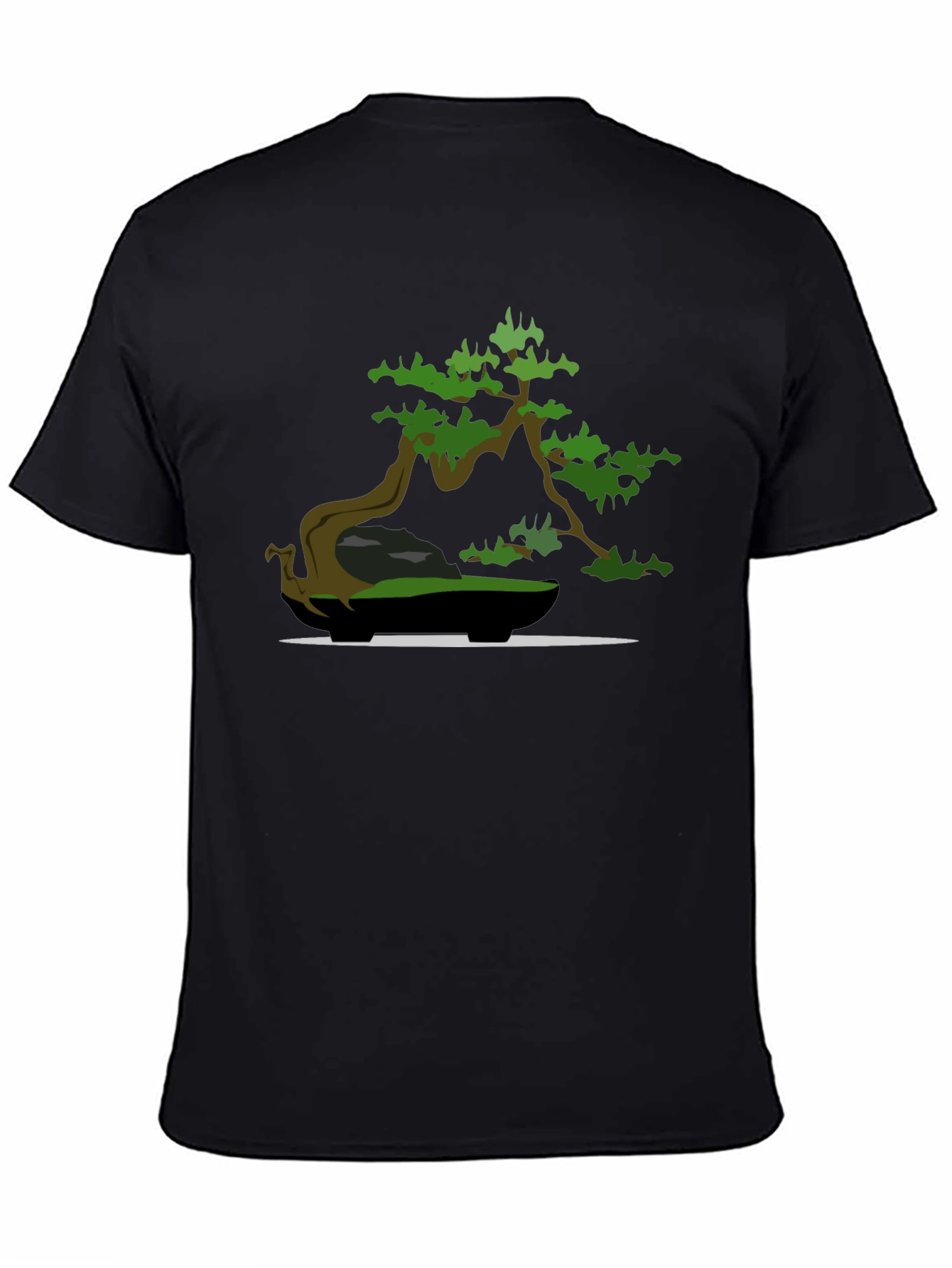 Bonsai Tree Graphic Tee - Zen Style