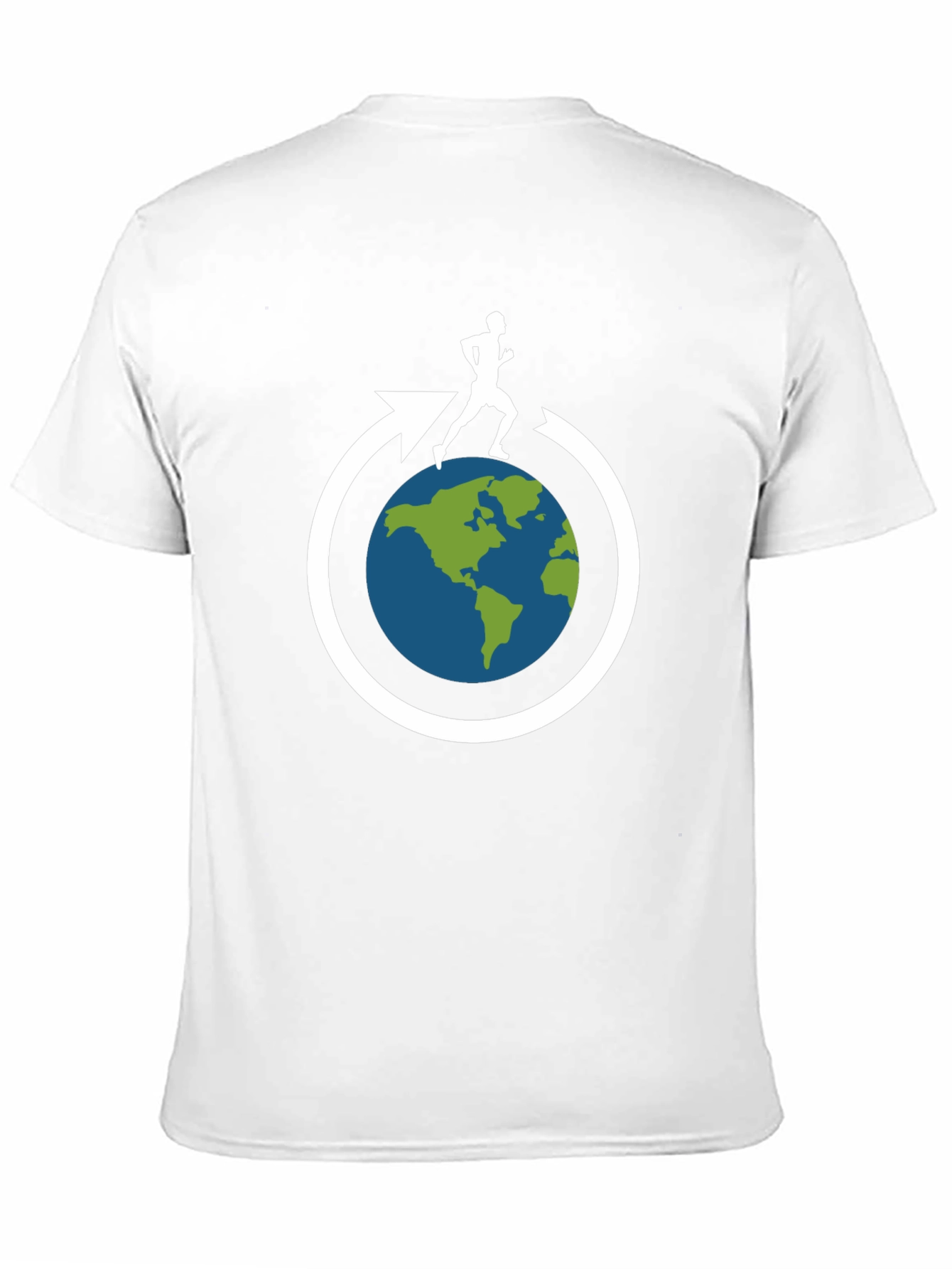 Around the World Run T-Shirt - Black