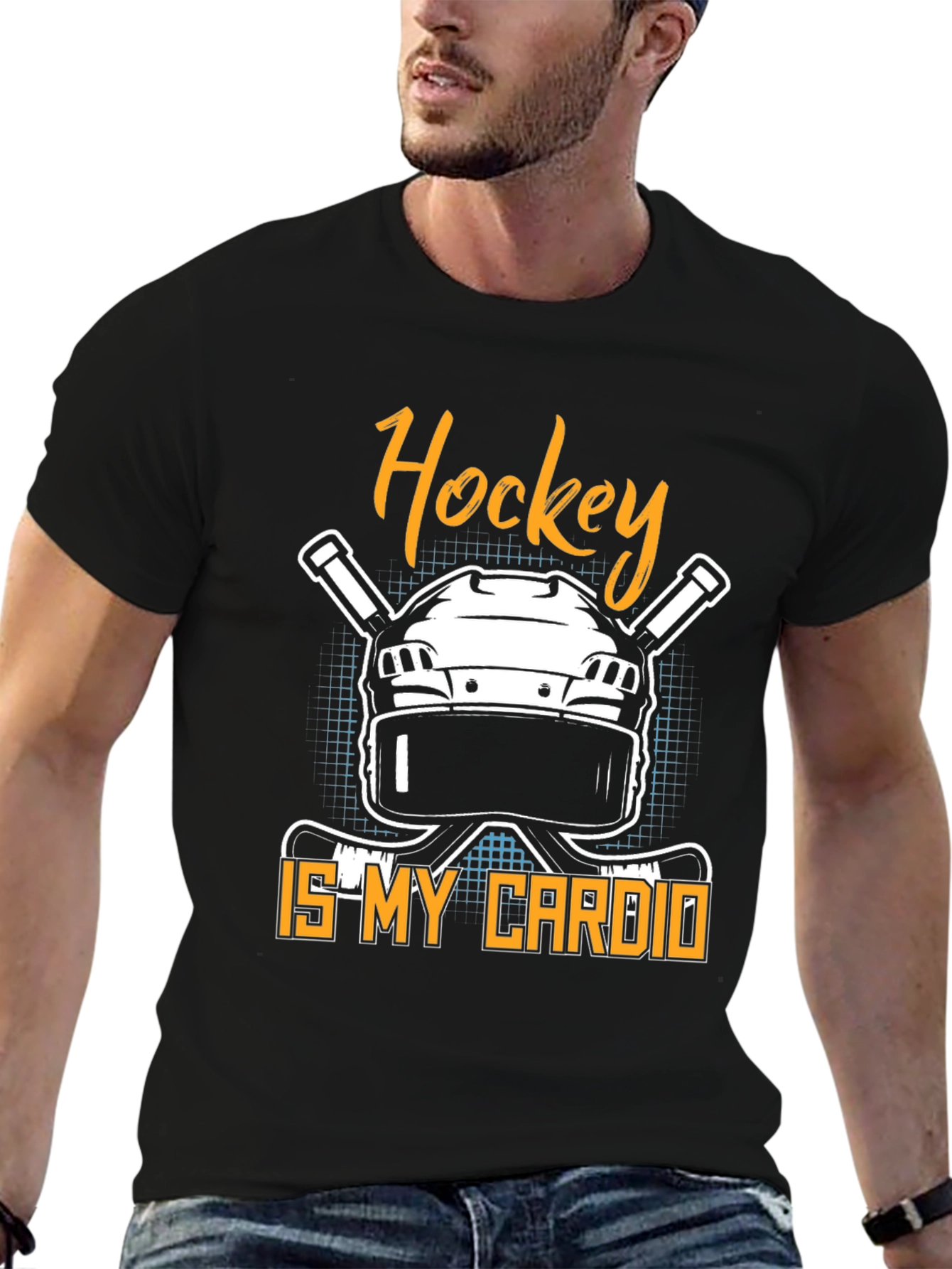 Hockey Is My Cardio Graphic Tee