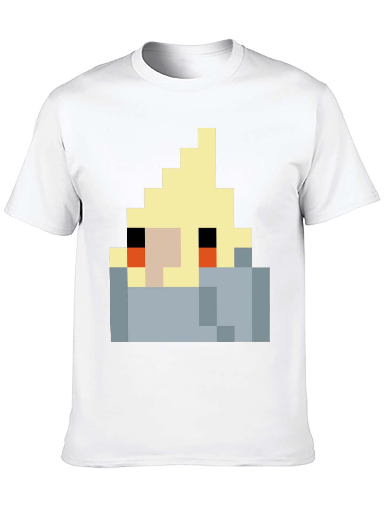 Pixel Cockatiel T-Shirt - Unique Graphic Tee