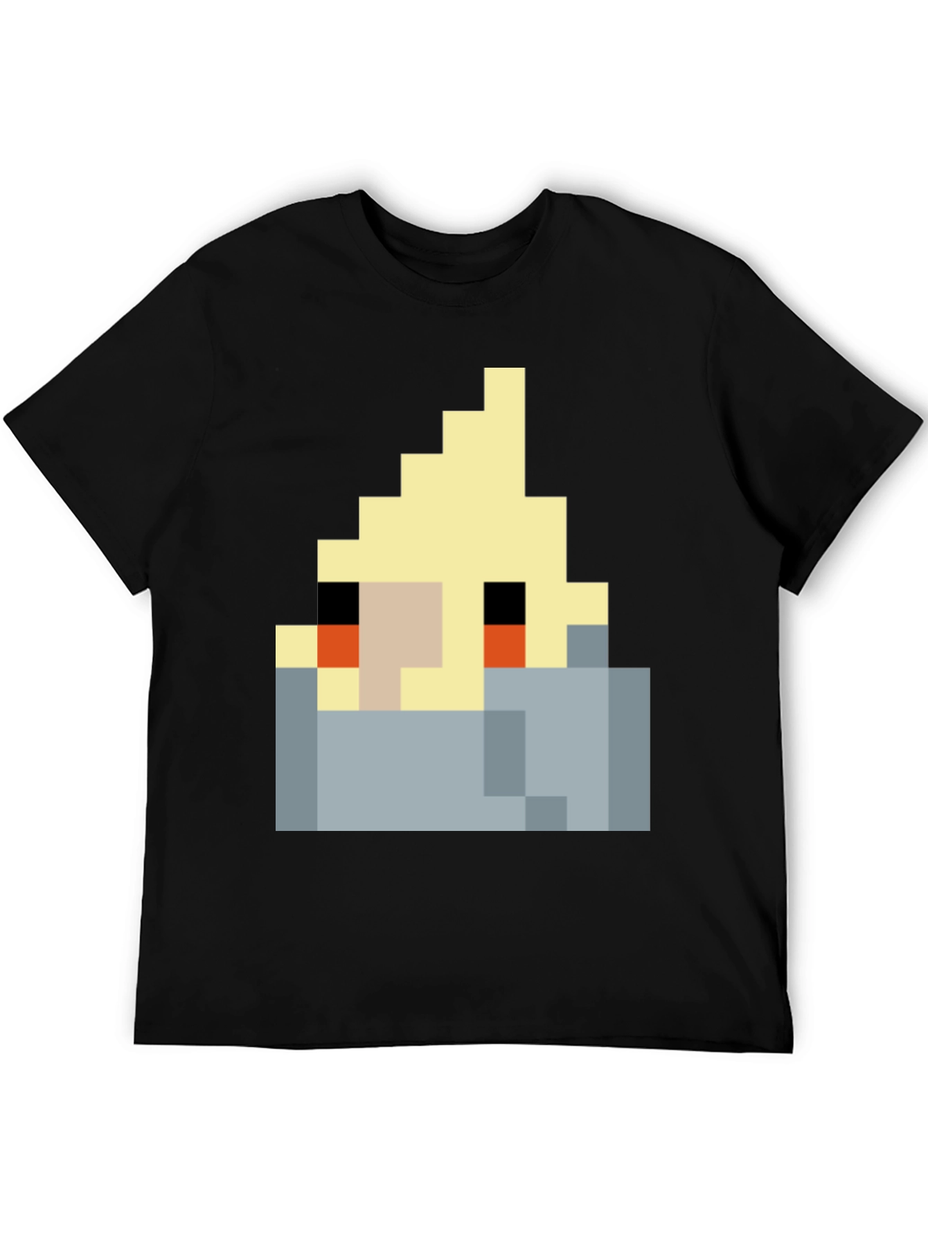 Pixel Cockatiel T-Shirt - Unique Graphic Tee