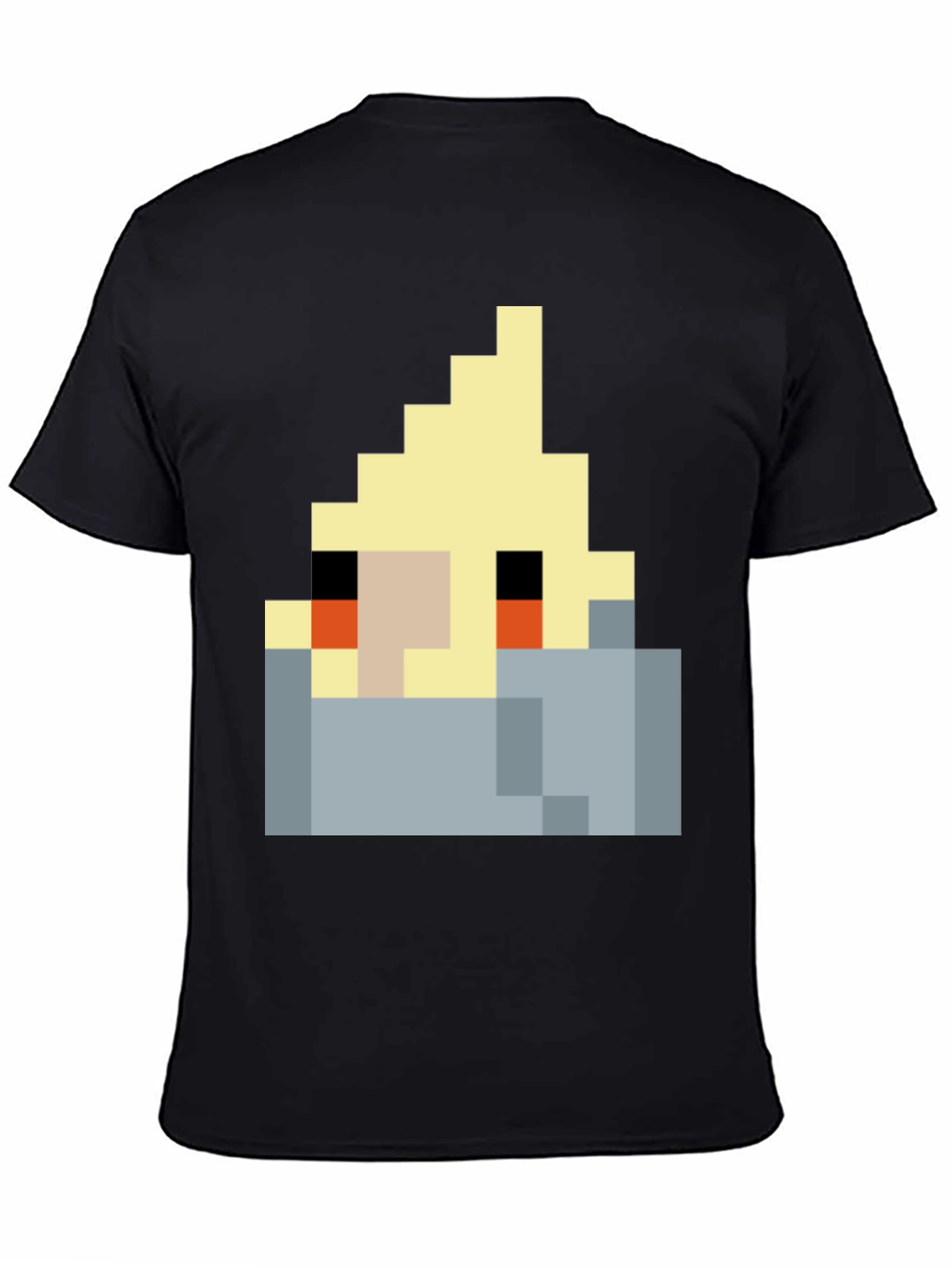 Pixel Cockatiel T-Shirt - Unique Graphic Tee