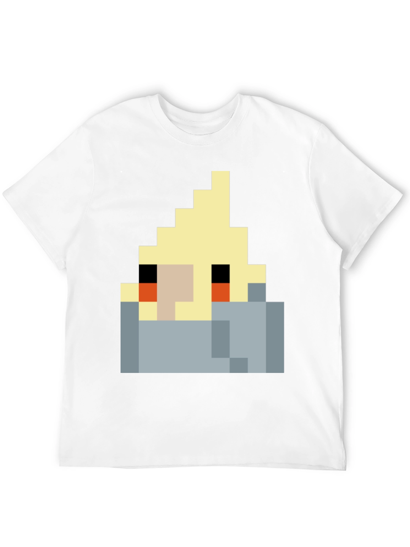Pixel Cockatiel T-Shirt - Unique Graphic Tee