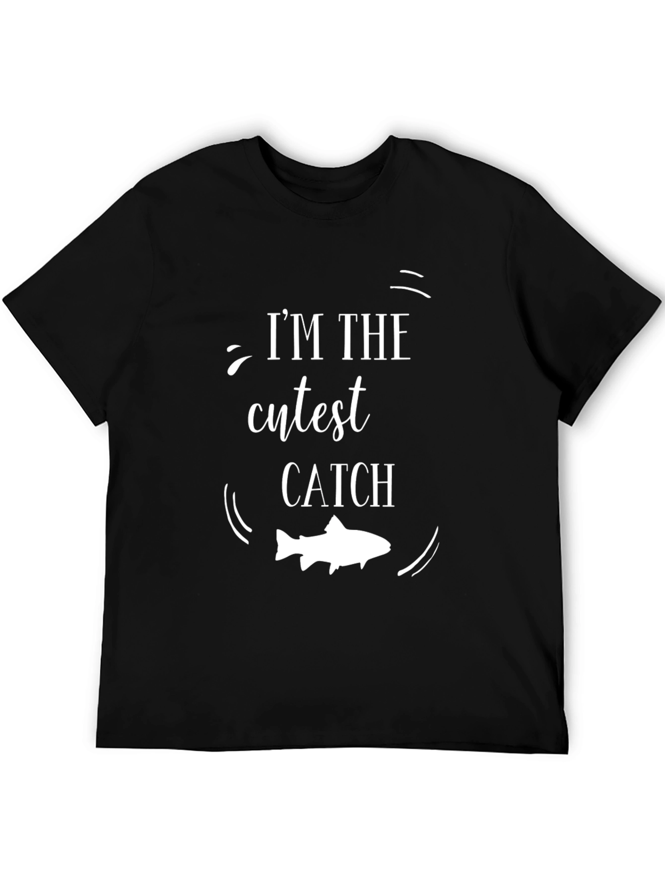 Cutest Catch Graphic Tee - Black