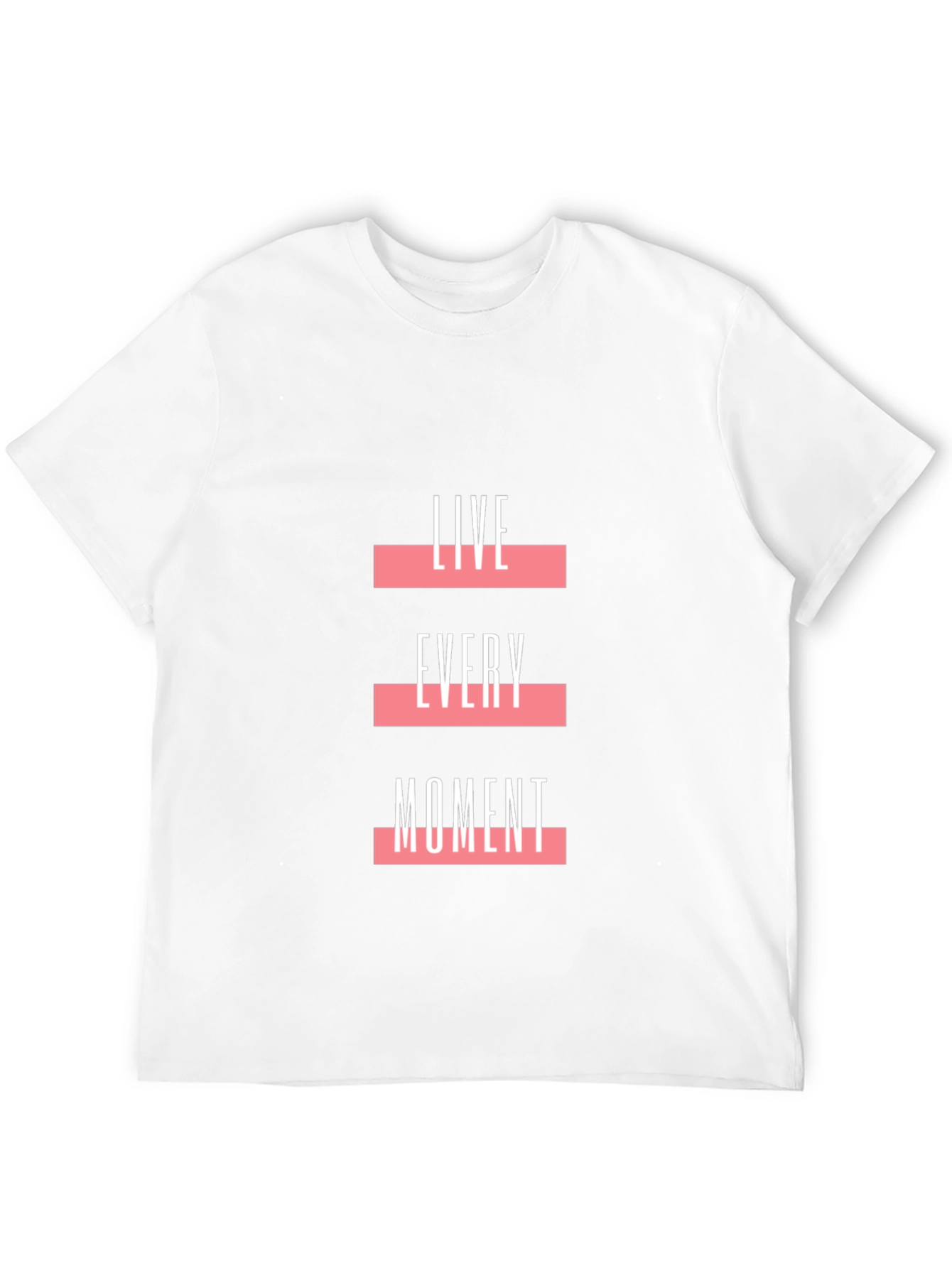 Live Every Moment Graphic Tee - Black