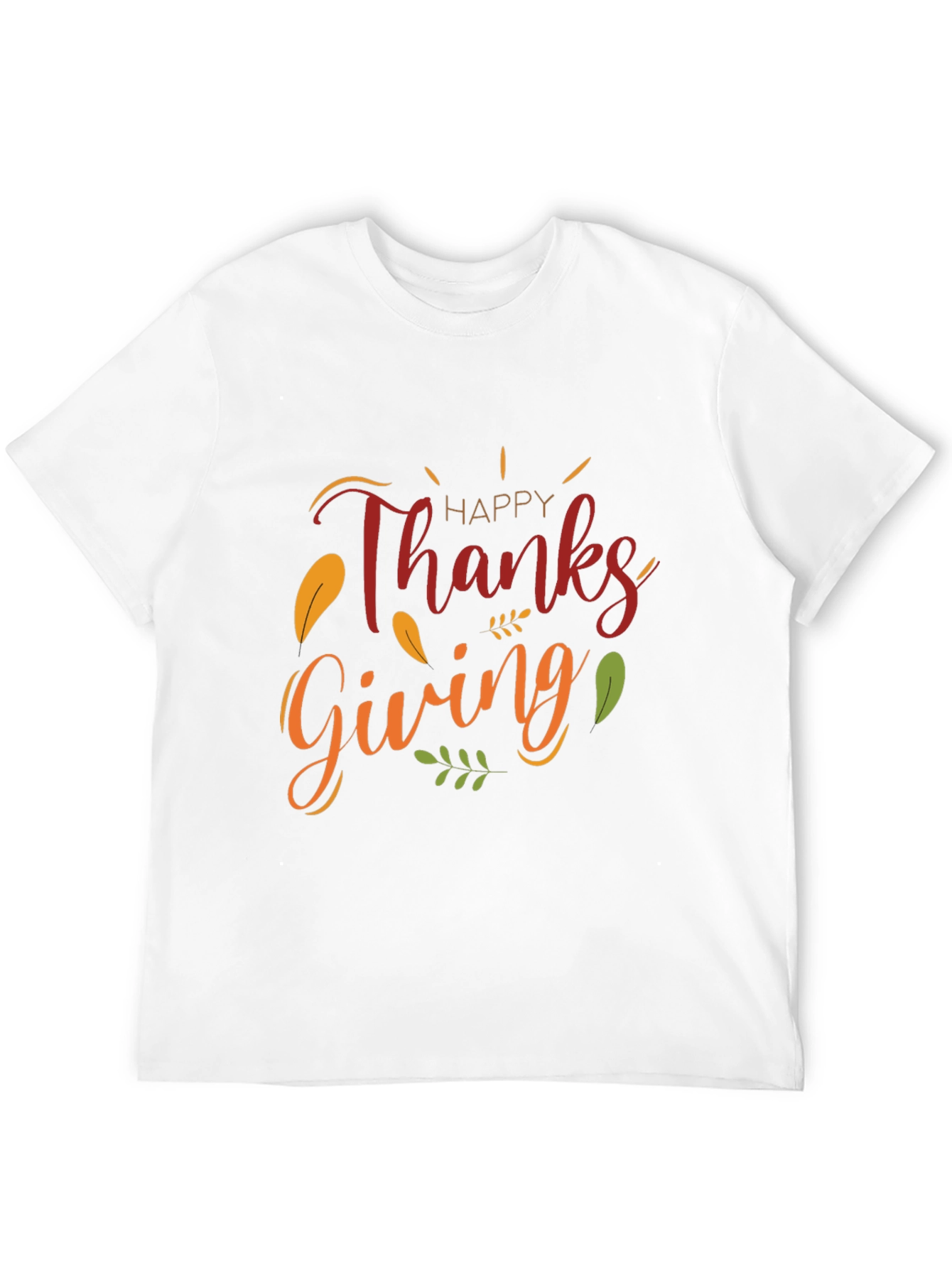 Thanksgiving Graphic Tee - Mens Black T-Shirt