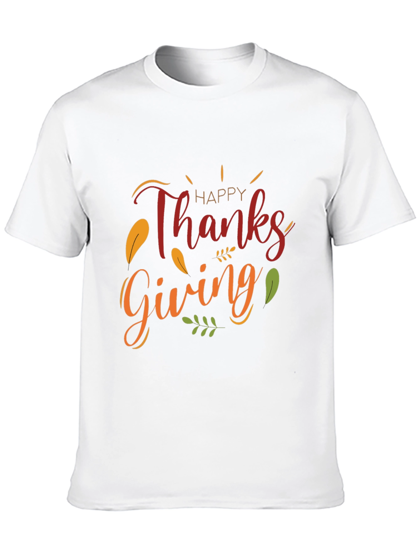 Thanksgiving Graphic Tee - Mens Black T-Shirt