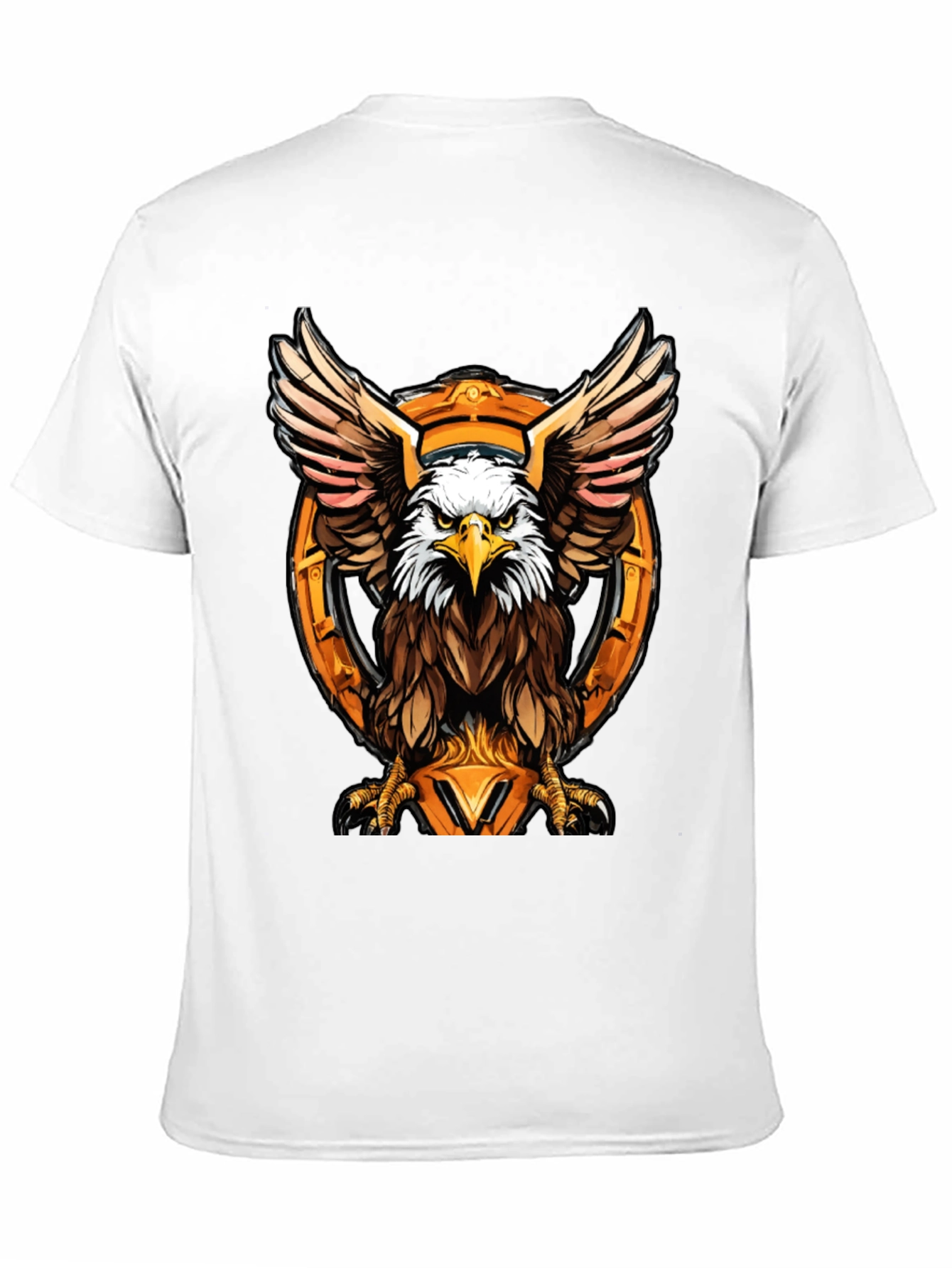 Eagle Graphic Tee - Bold Bird of Prey Design