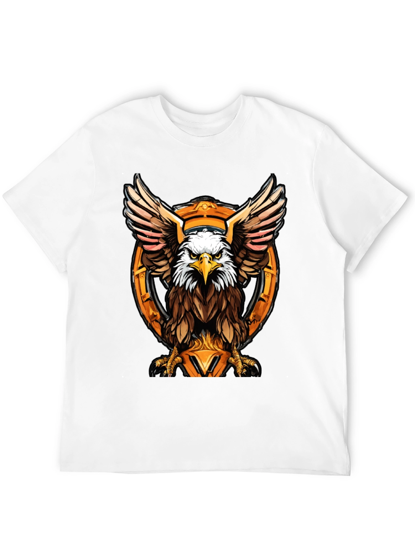 Eagle Graphic Tee - Bold Bird of Prey Design