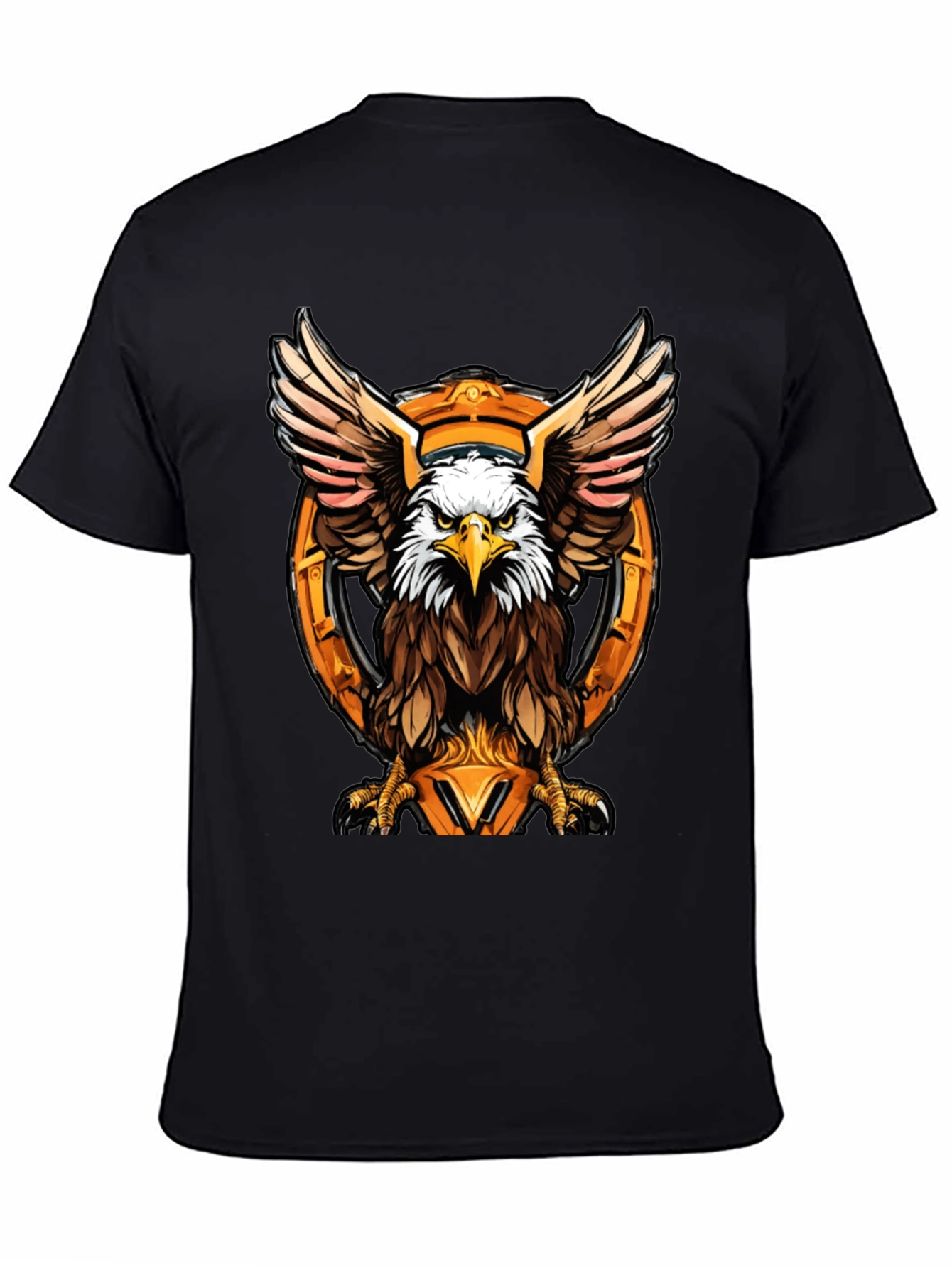 Eagle Graphic Tee - Bold Bird of Prey Design
