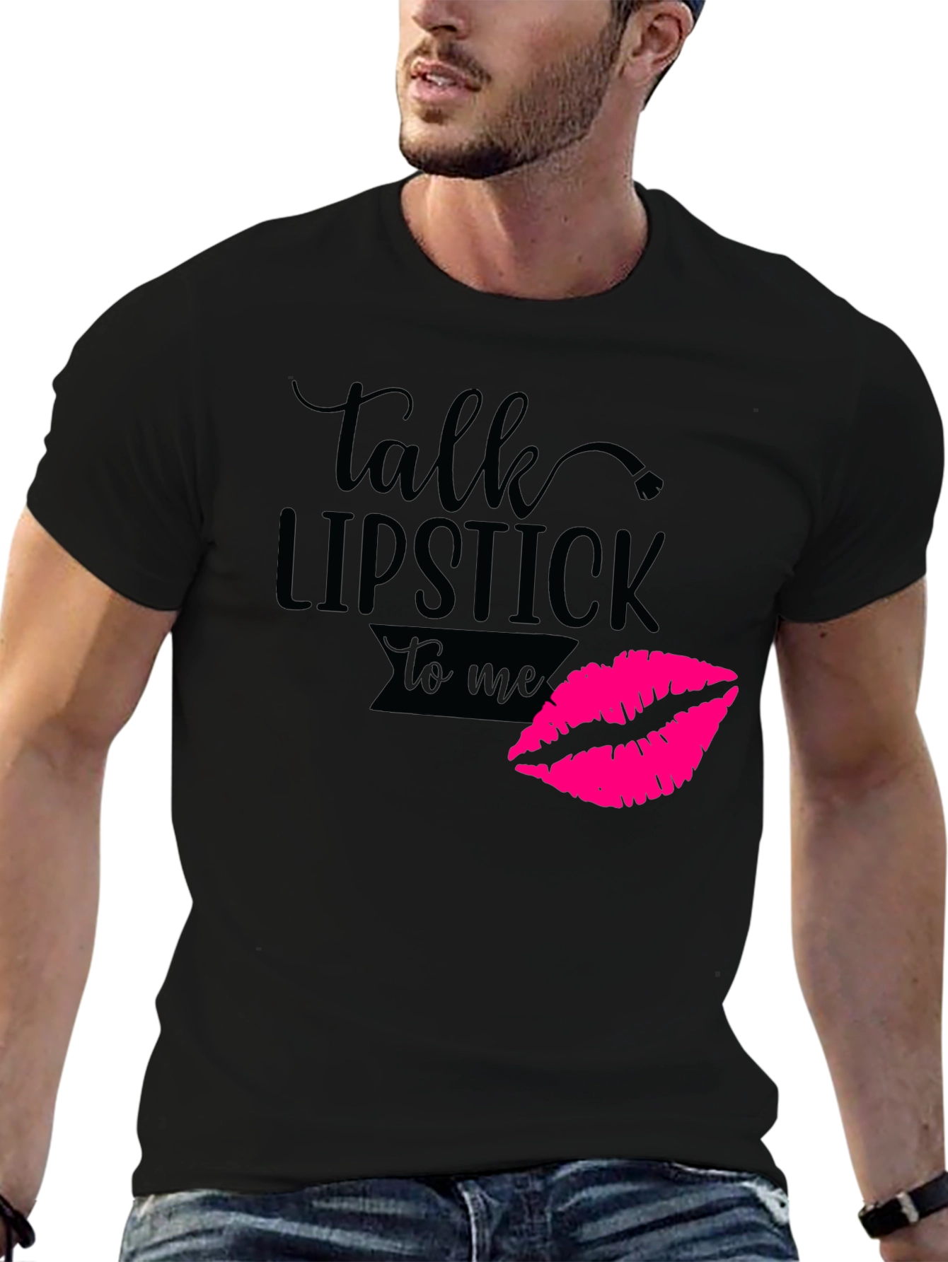 Talk Lipstick to Me Graphic Tee