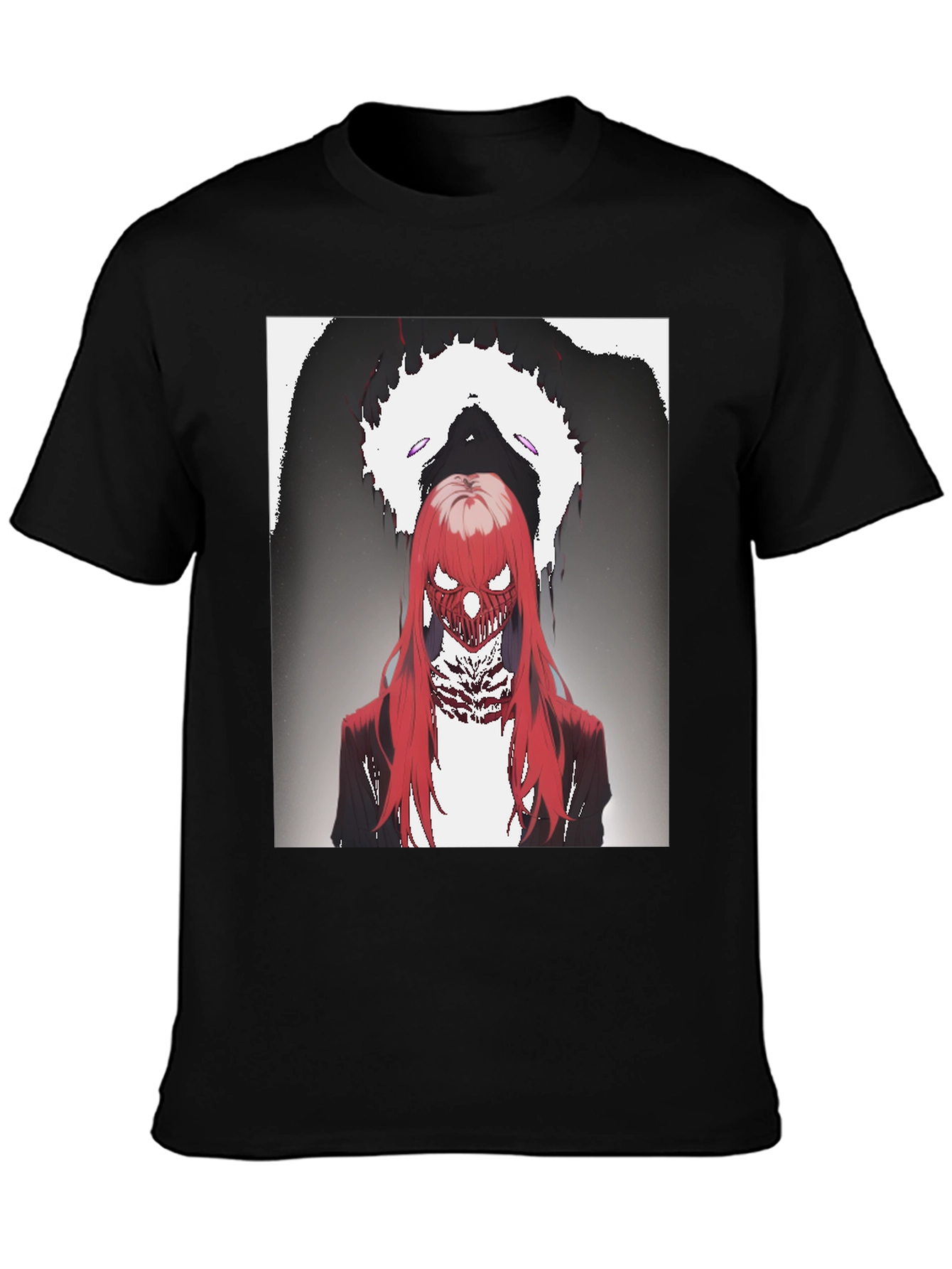 Graphic Print Tee - Red Haired Demon