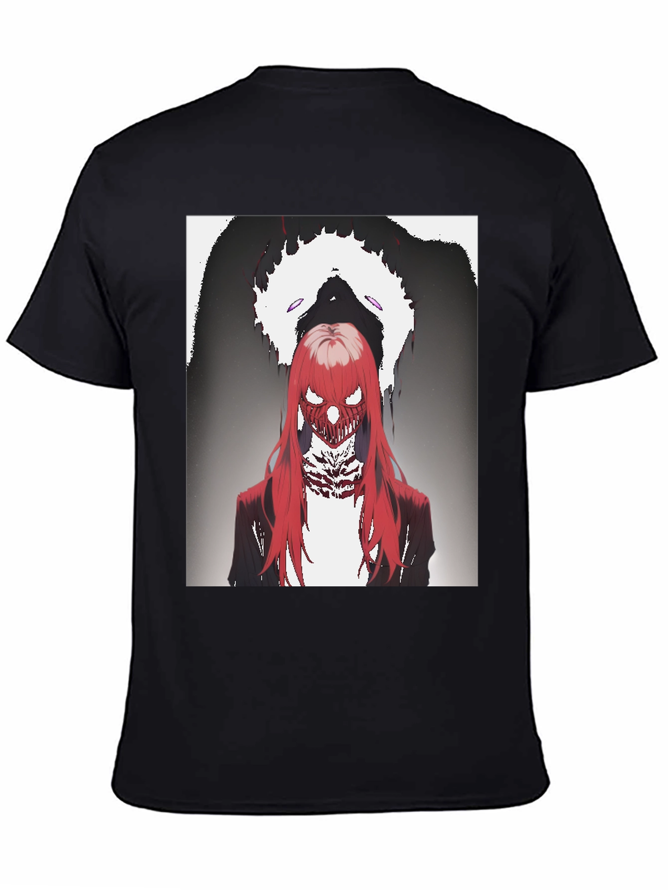 Graphic Print Tee - Red Haired Demon