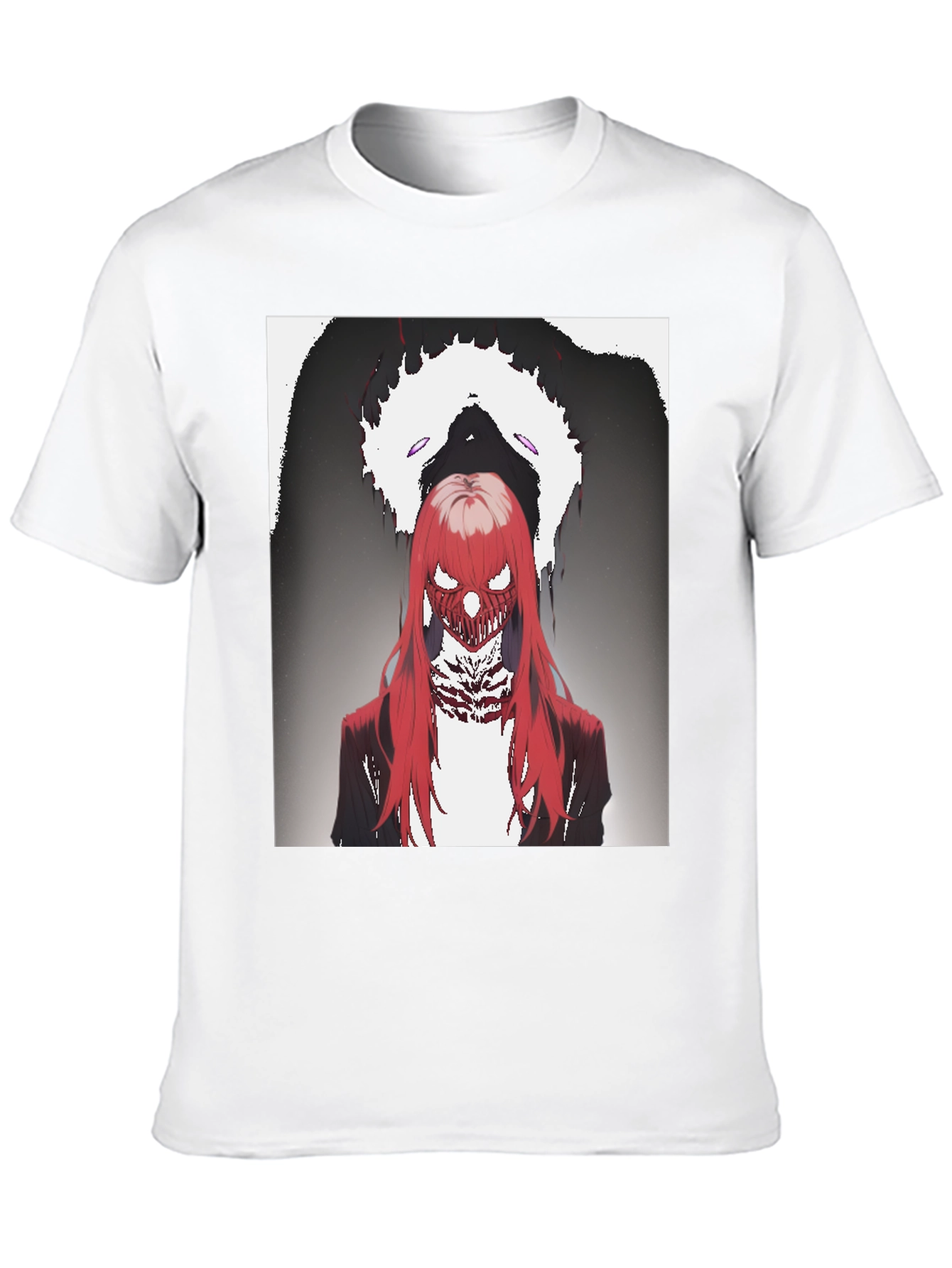 Graphic Print Tee - Red Haired Demon