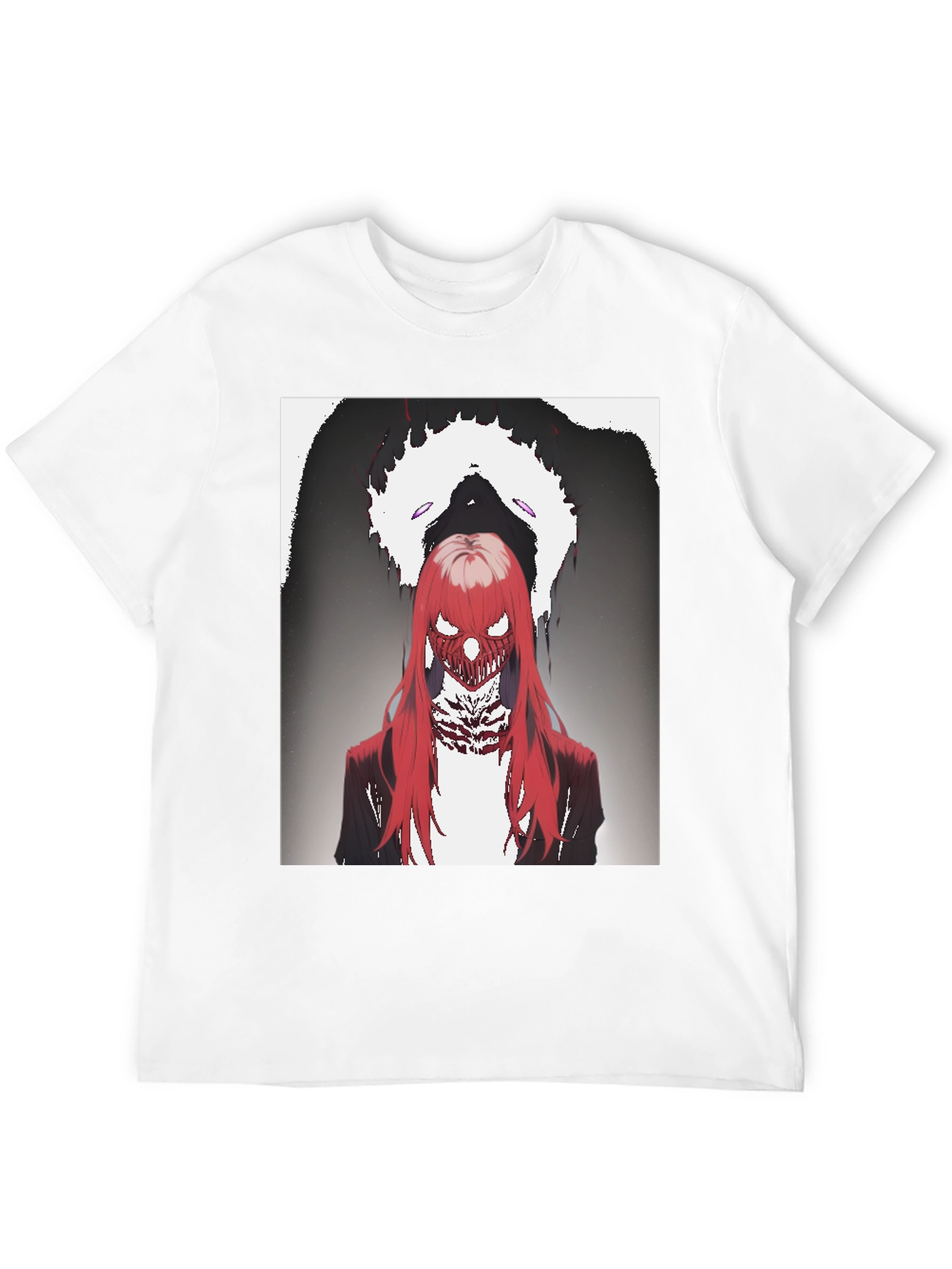 Graphic Print Tee - Red Haired Demon