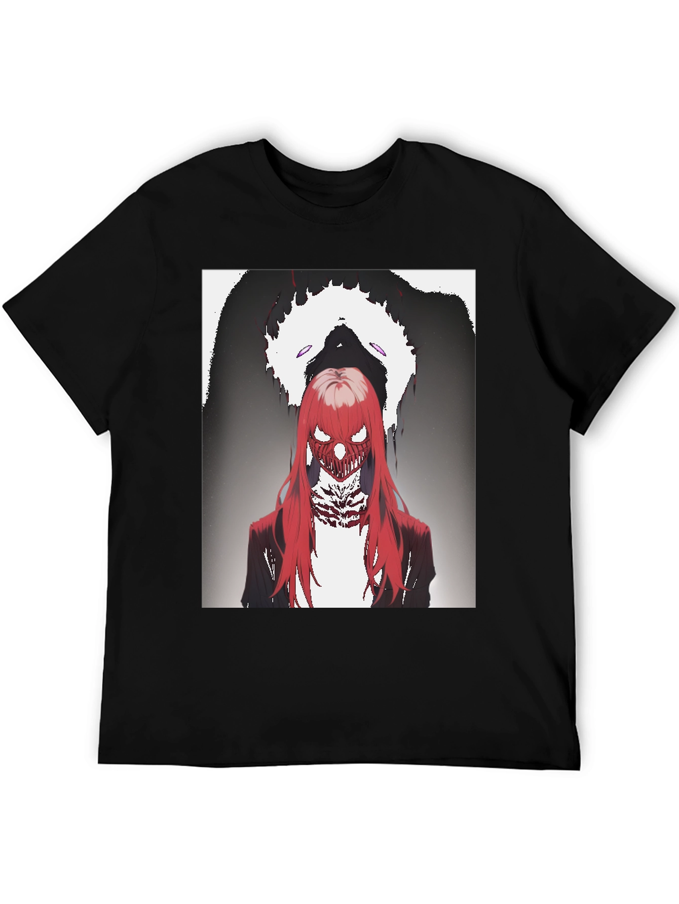 Graphic Print Tee - Red Haired Demon