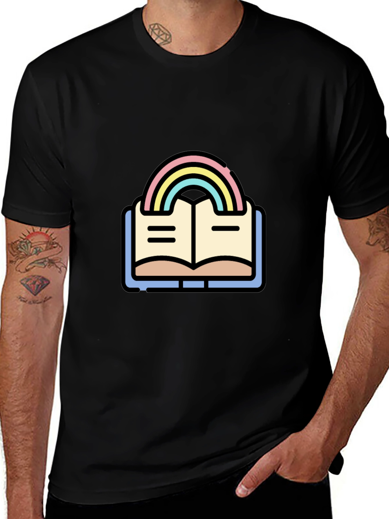 Rainbow Book T-Shirt