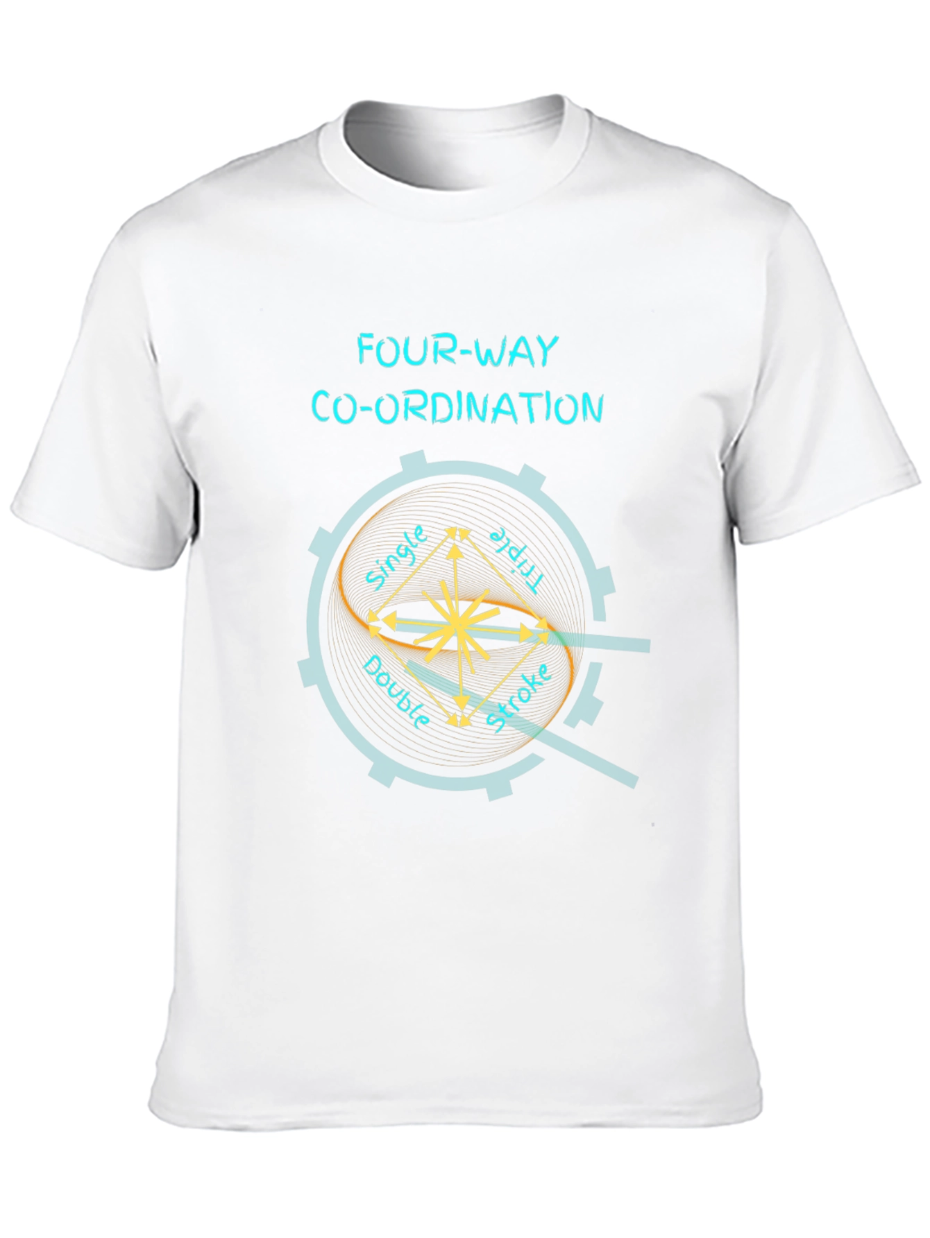 Four-Way Coordination Graphic Tee