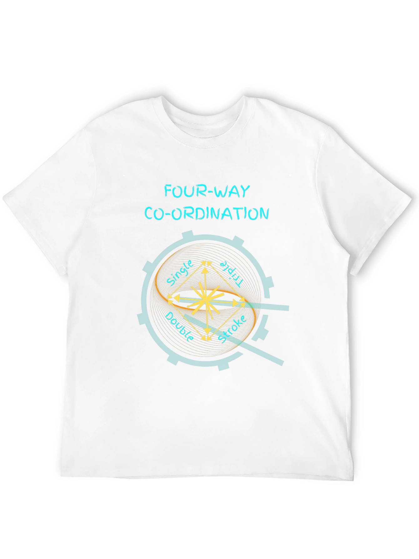 Four-Way Coordination Graphic Tee