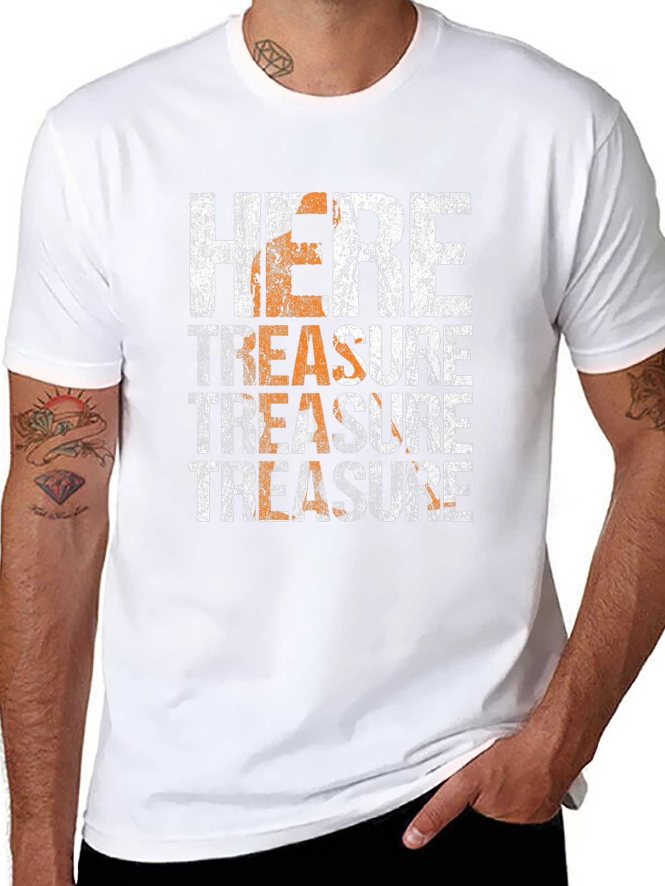 Treasure Graphic T-Shirt - Short Sleeve