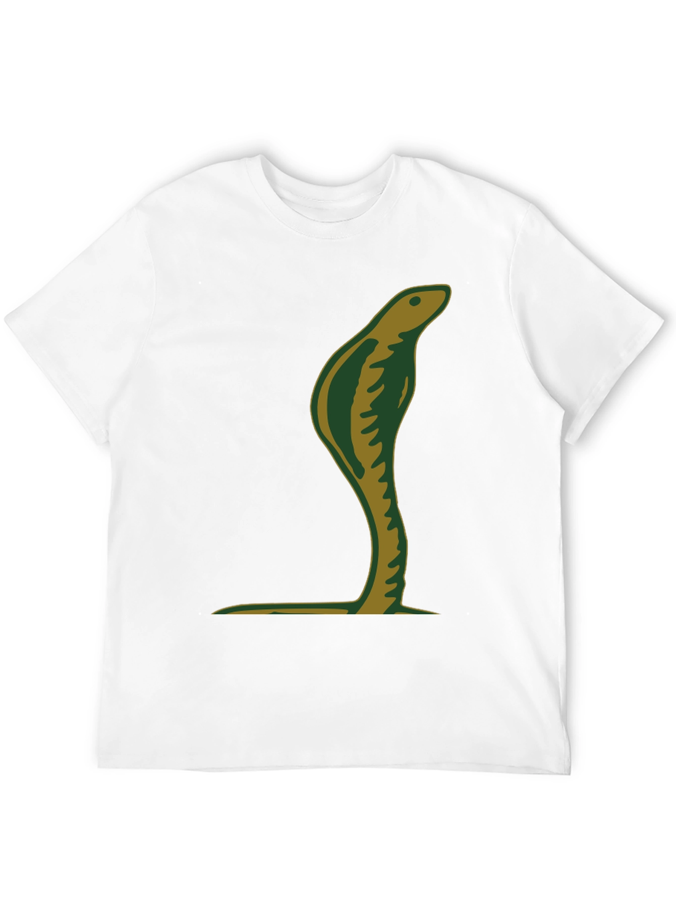 Cobra Snake Graphic Tee - Mens Black T-Shirt