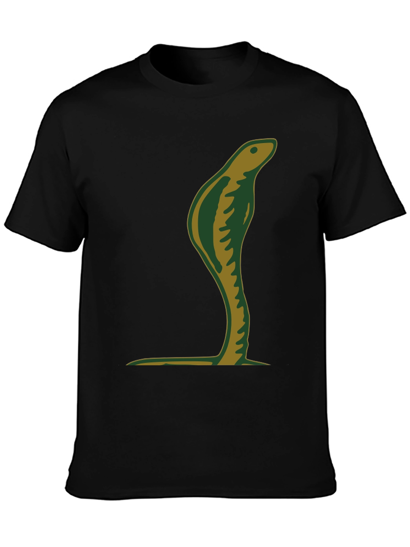Cobra Snake Graphic Tee - Mens Black T-Shirt