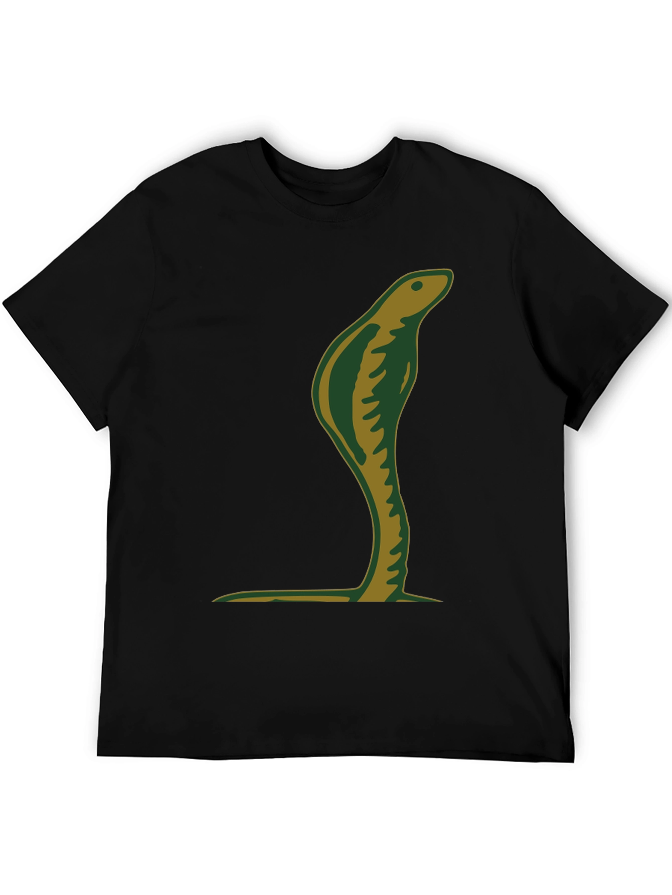 Cobra Snake Graphic Tee - Mens Black T-Shirt