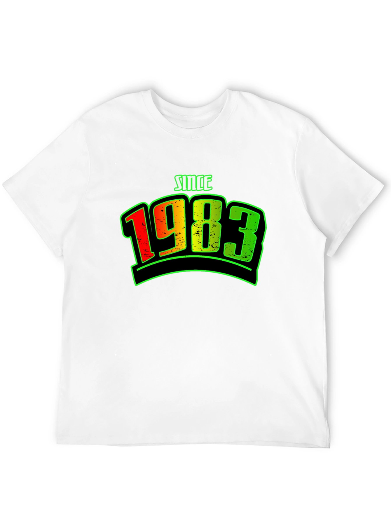 Since 1983 Black Graphic T-Shirt