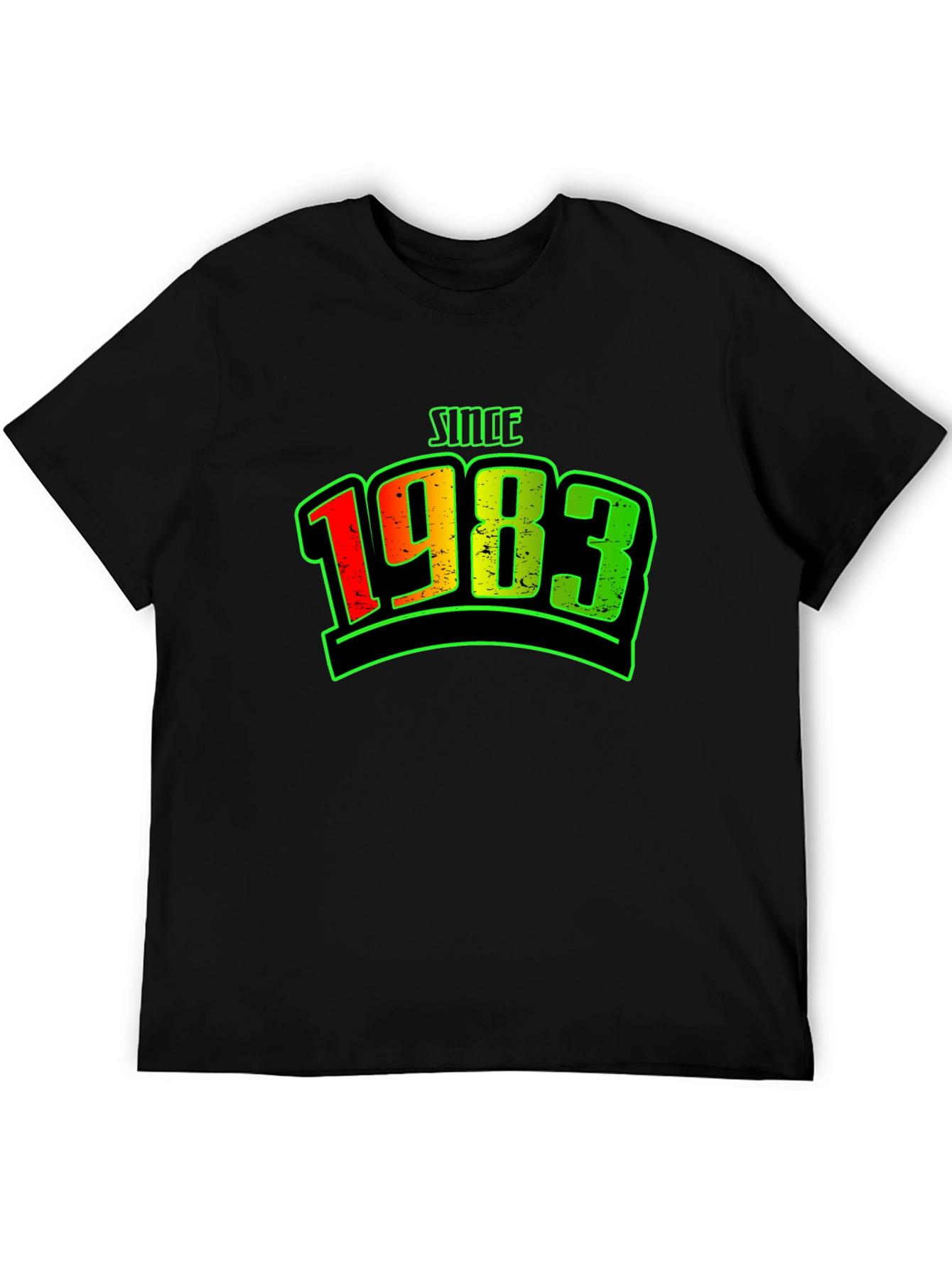 Since 1983 Black Graphic T-Shirt