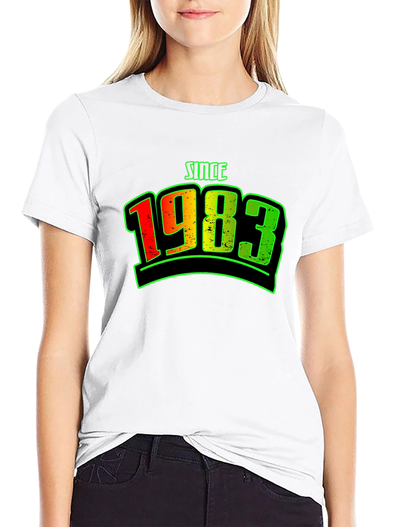 Since 1983 Black Graphic T-Shirt