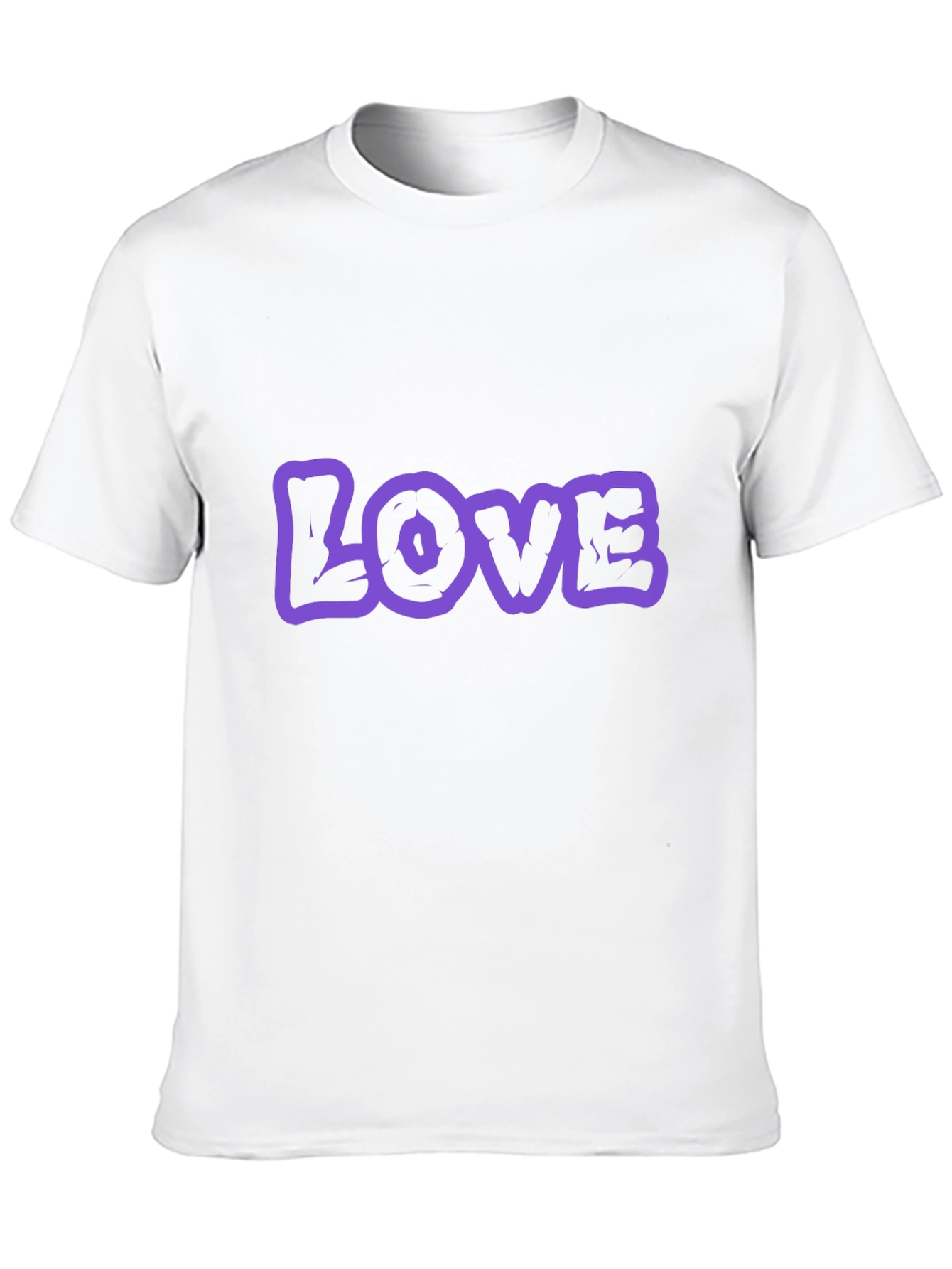 Love Graphic T-Shirt - Black Casual Tee