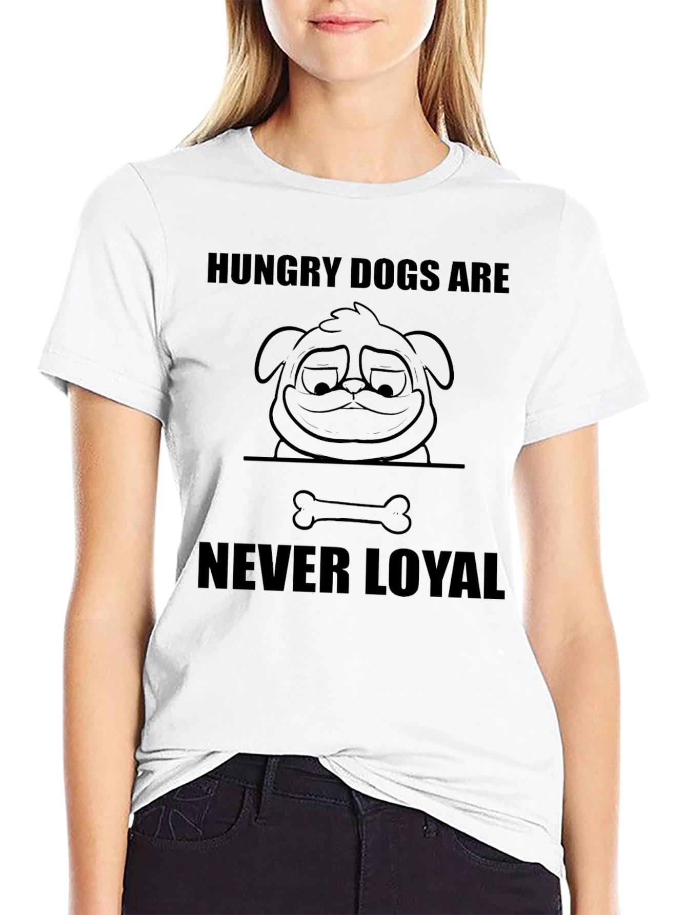 Hungry Dogs Tee: Never Loyal Graphic T-Shirt