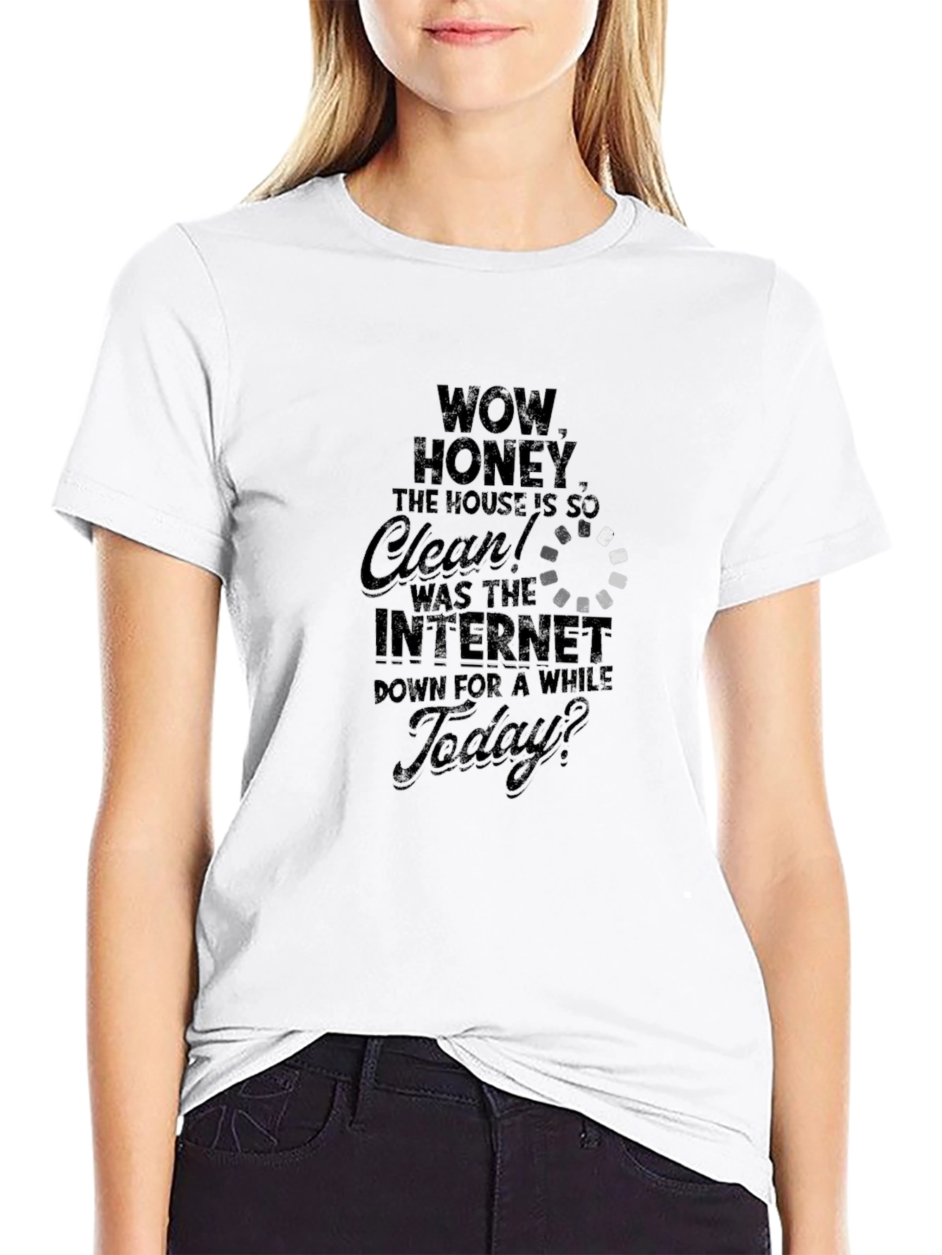 Humorous Clean House T-Shirt