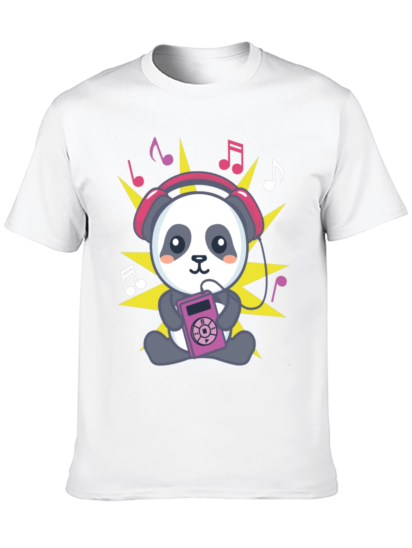 Panda Music Lover T-Shirt