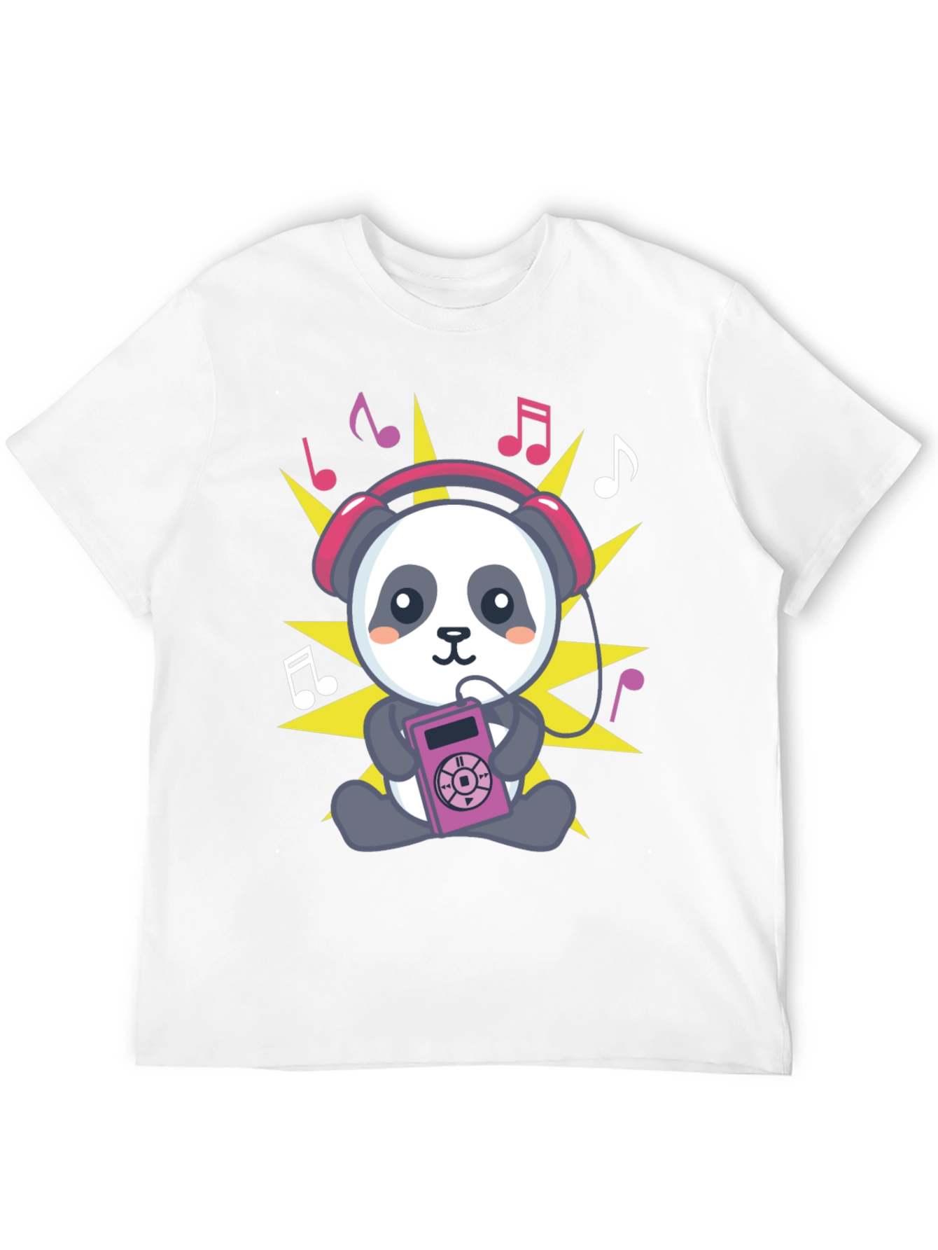 Panda Music Lover T-Shirt