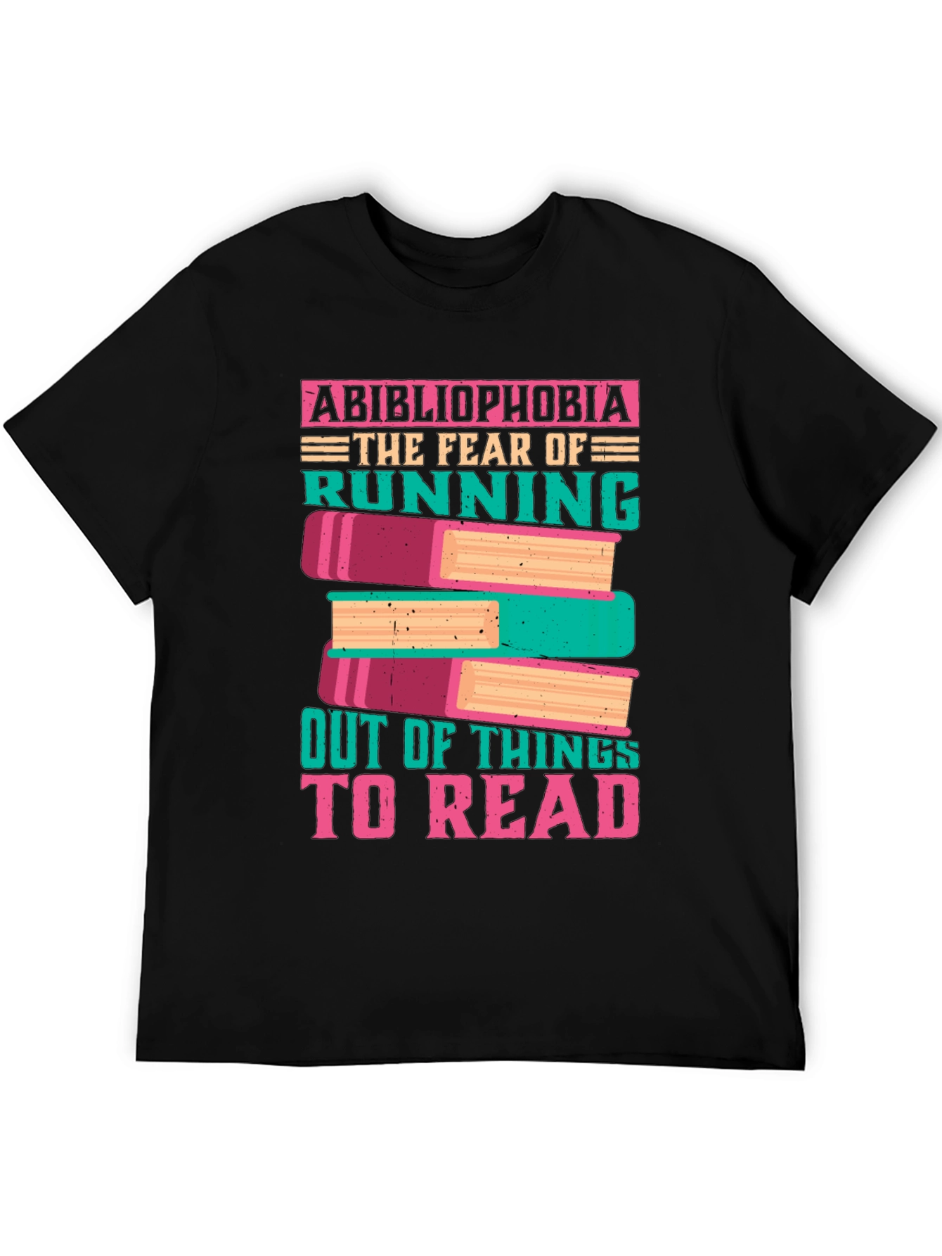 Abibliophobia Funny Book Lover T-Shirt