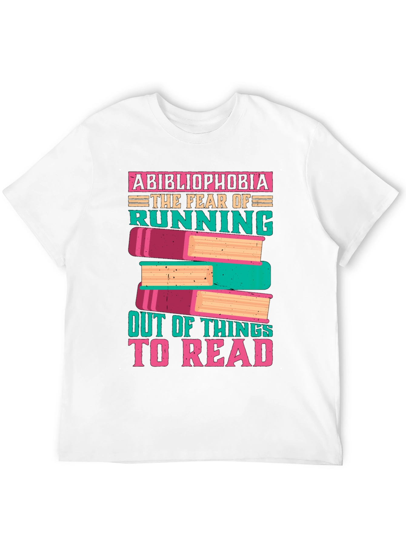 Abibliophobia Funny Book Lover T-Shirt