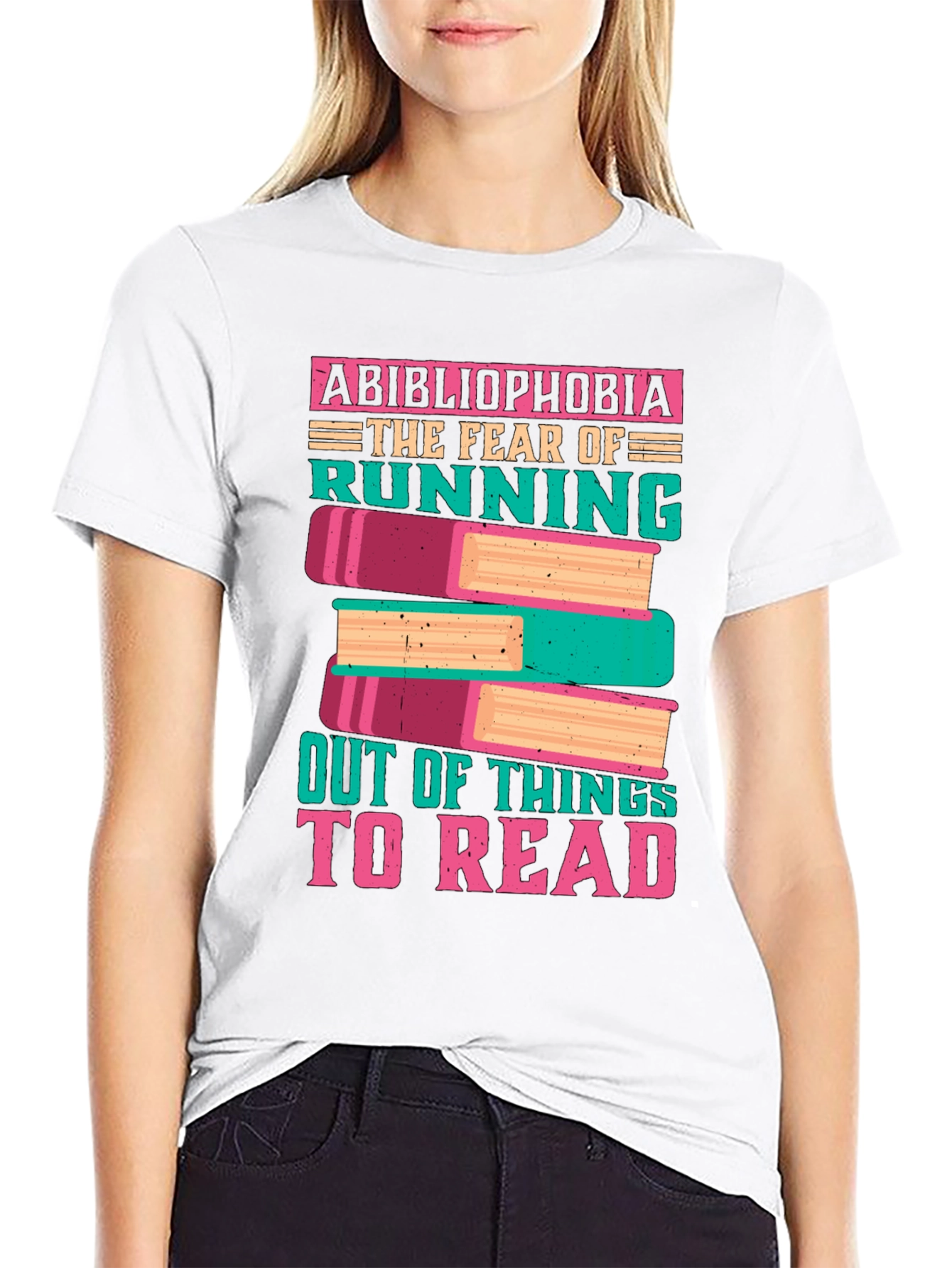 Abibliophobia Funny Book Lover T-Shirt