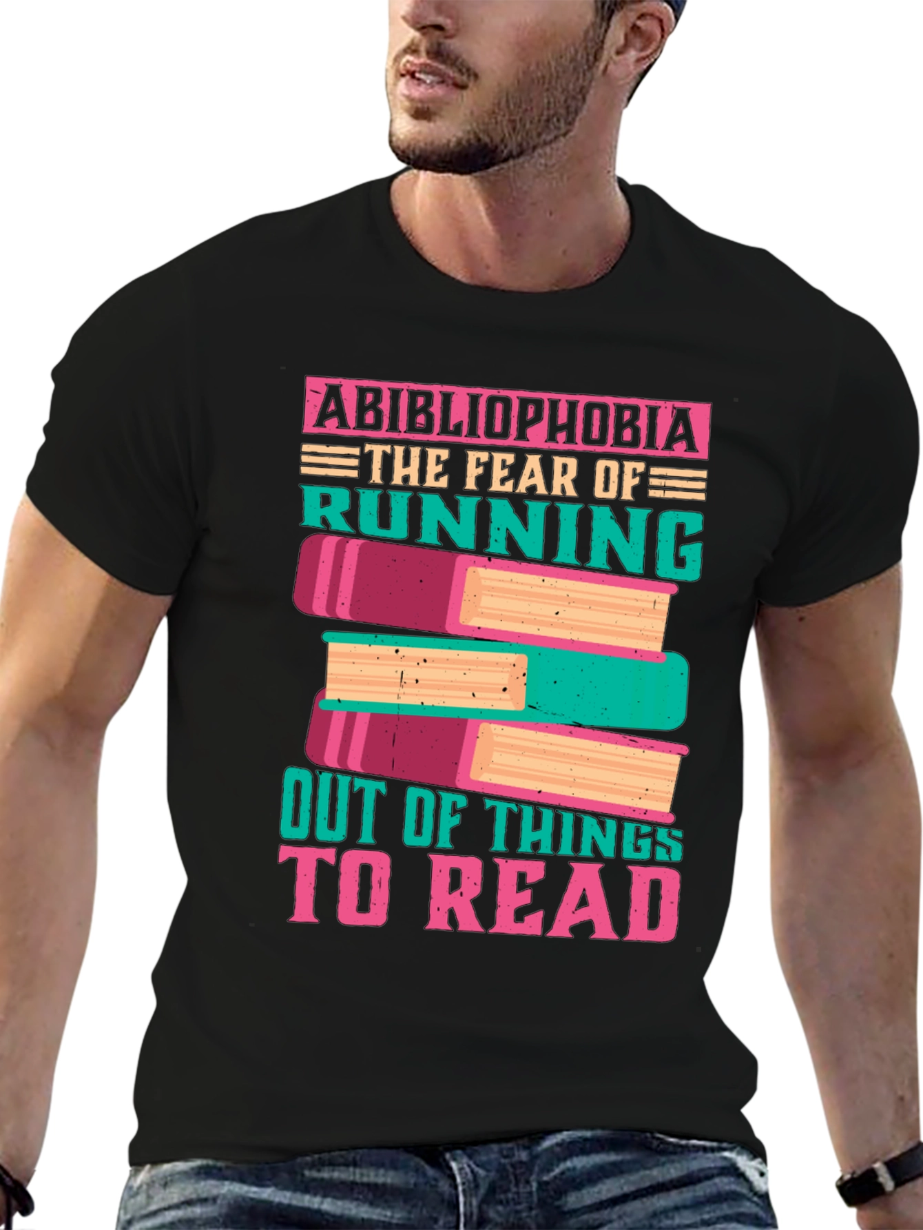 Abibliophobia Funny Book Lover T-Shirt