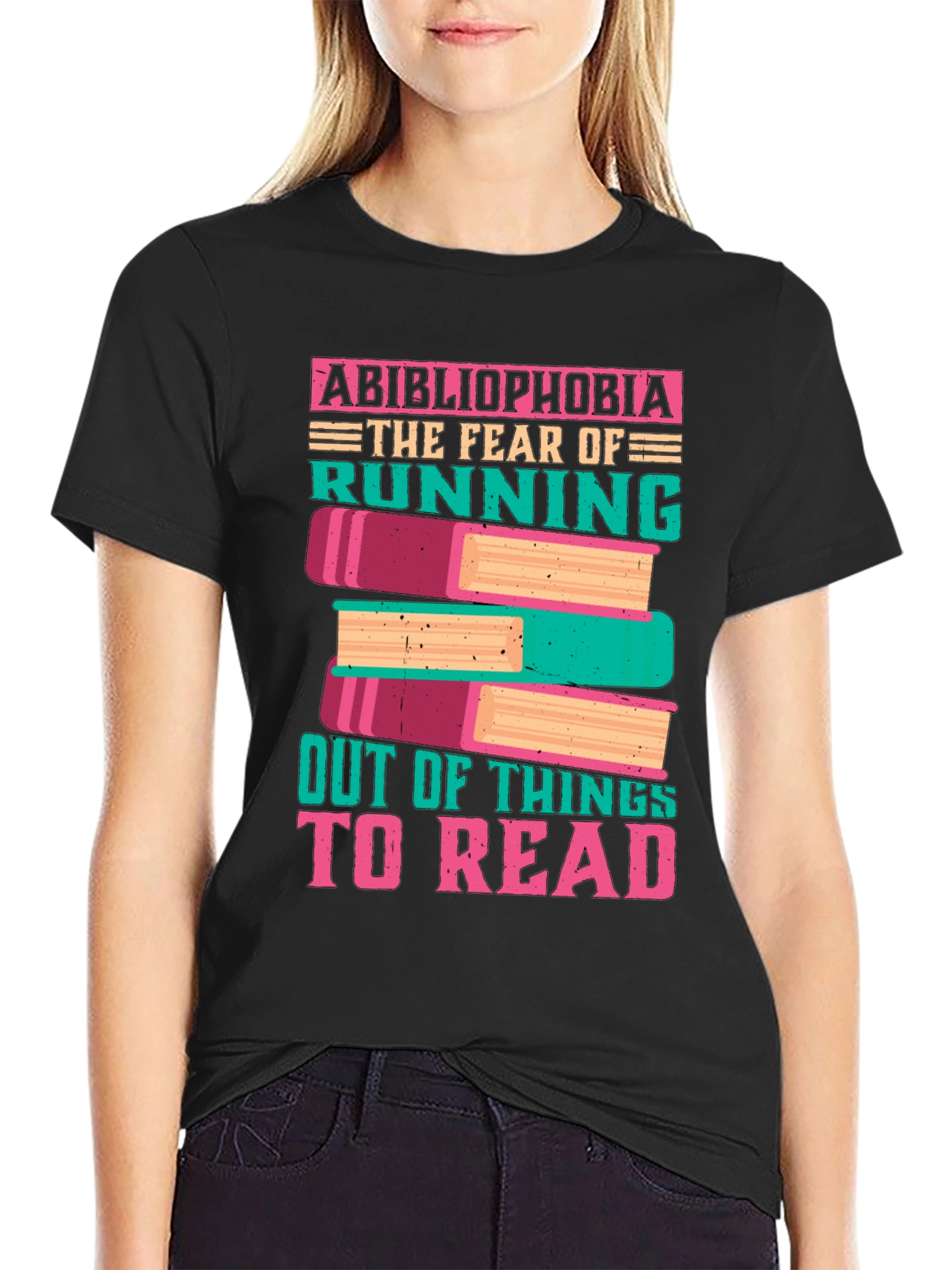 Abibliophobia Funny Book Lover T-Shirt