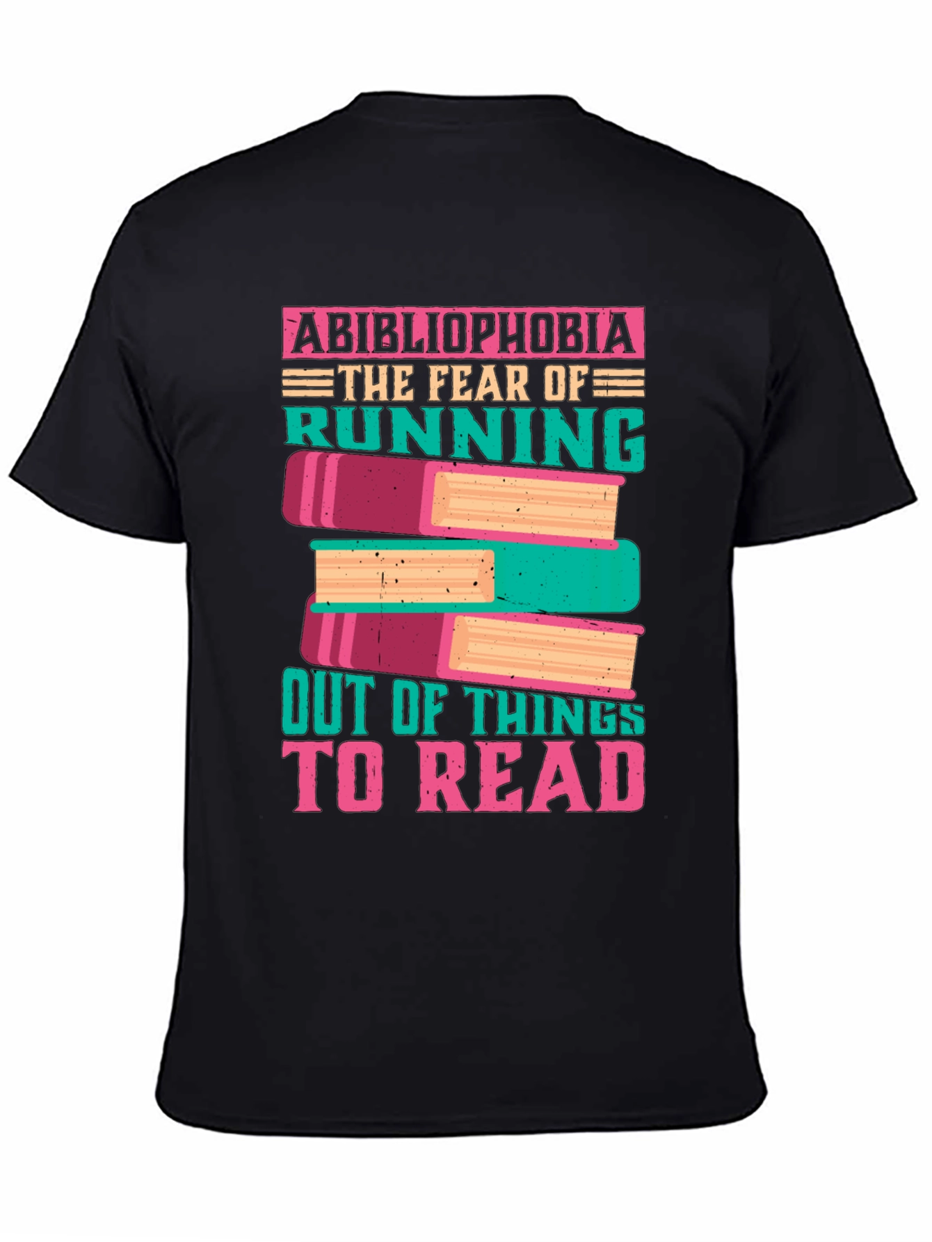 Abibliophobia Funny Book Lover T-Shirt